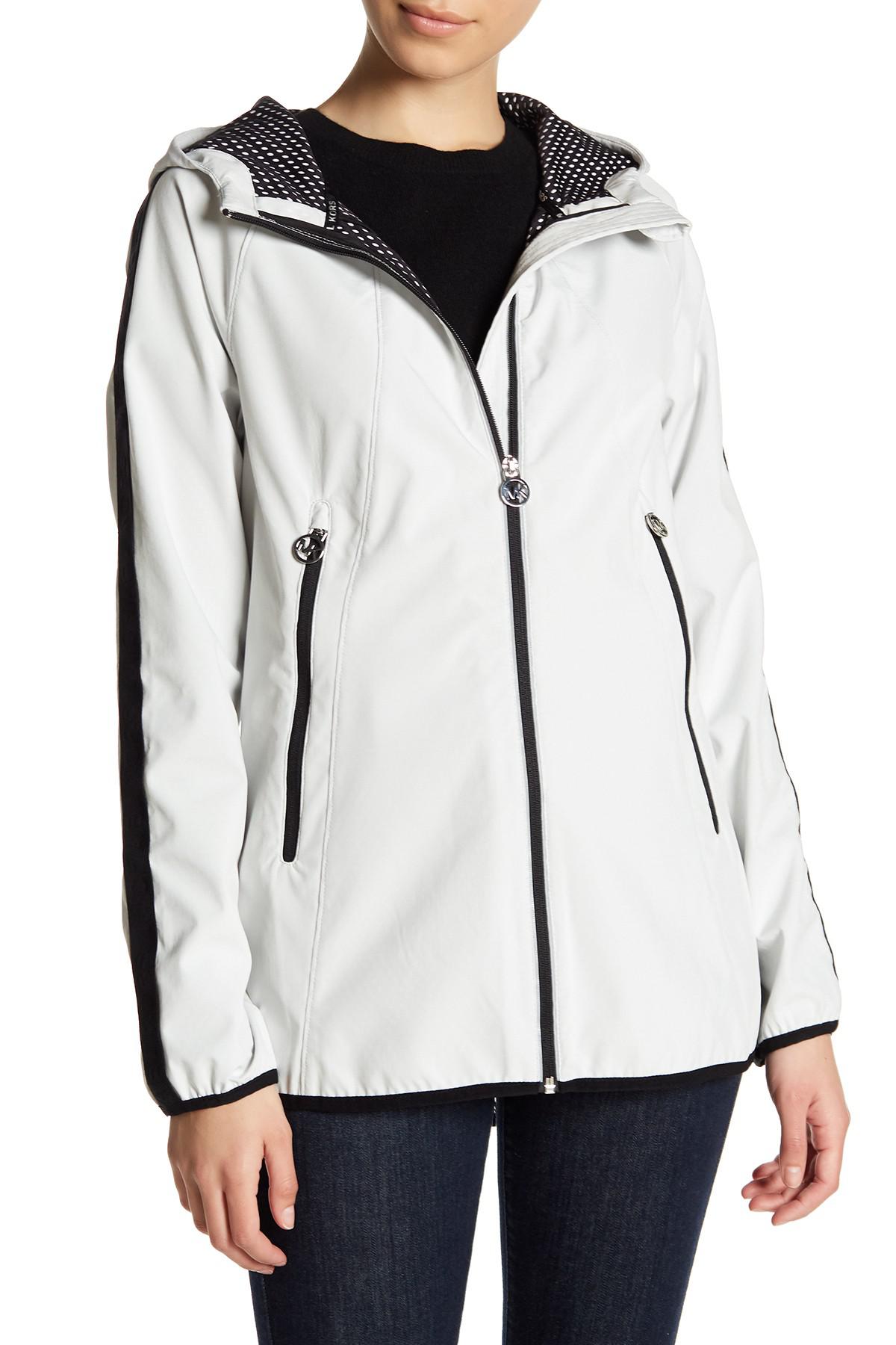 michael kors plush lined windbreaker jacket