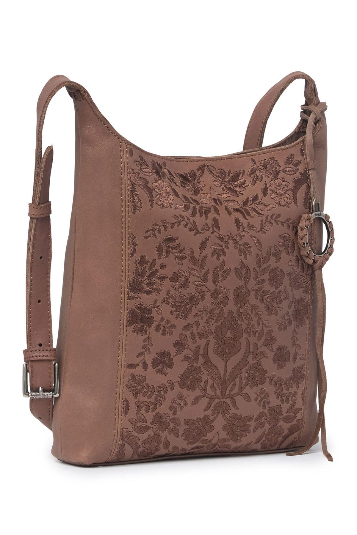 The Sak Huntley Leather Crossbody Bag in Brown - Lyst