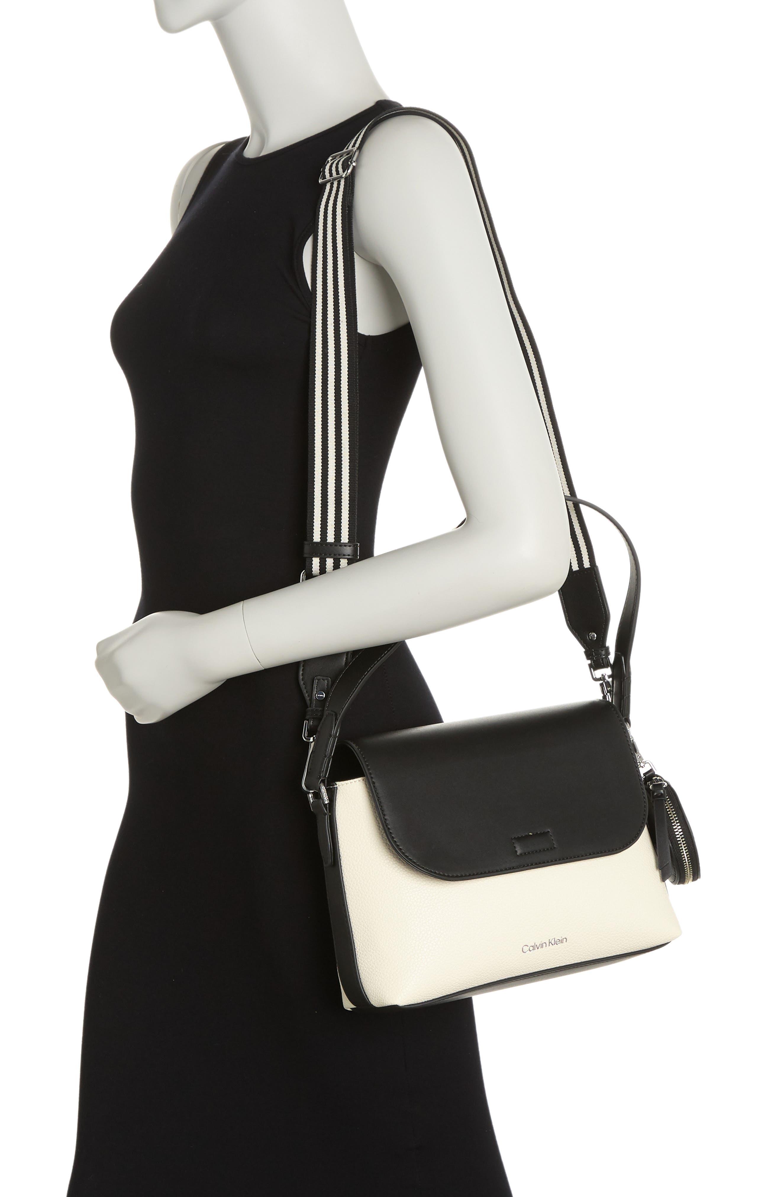 Calvin Klein Millie Rocky Road Convertible Tote Bag in Black Lyst