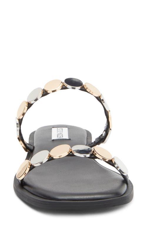 Steve Madden Ariele Studded Slide Sandal in White | Lyst