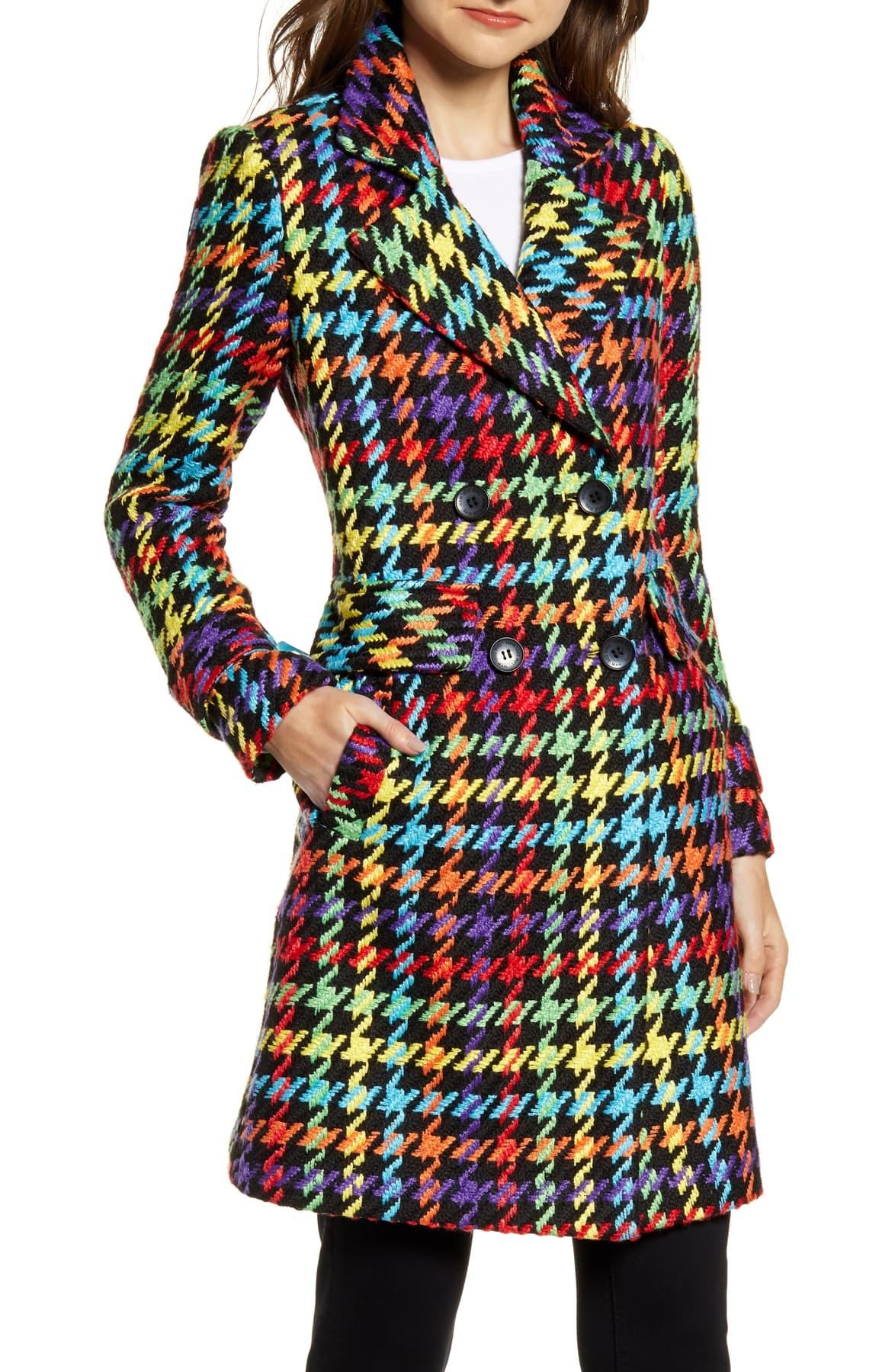 sam edelman plaid coat