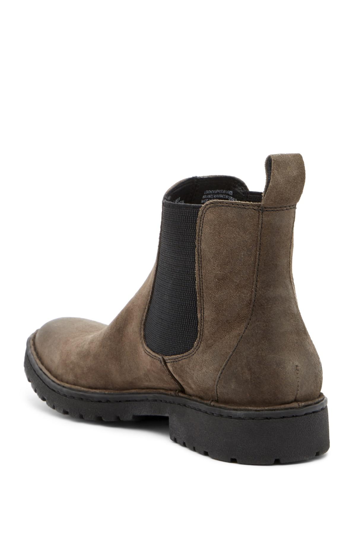 born julian dark chelsea boot