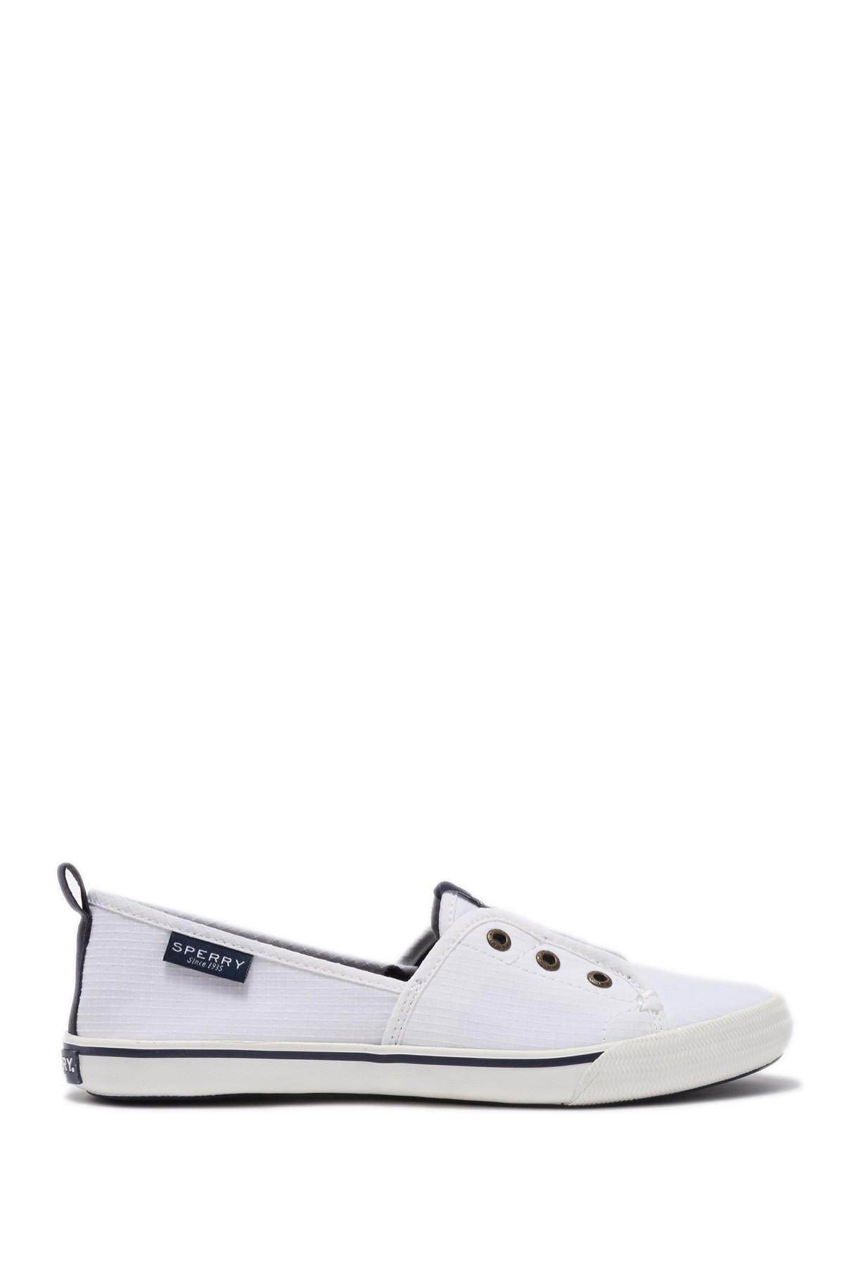 sperry lounge wharf white