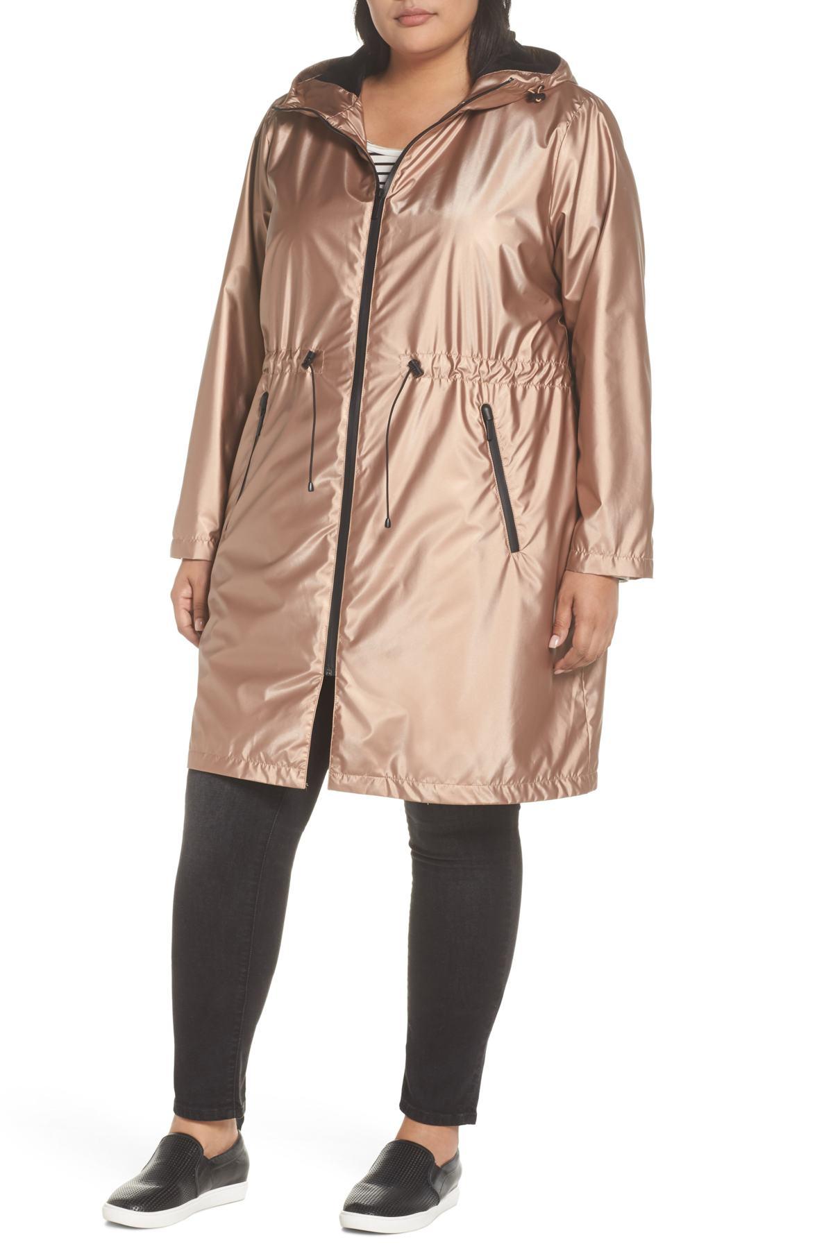 bernardo metallic rain jacket