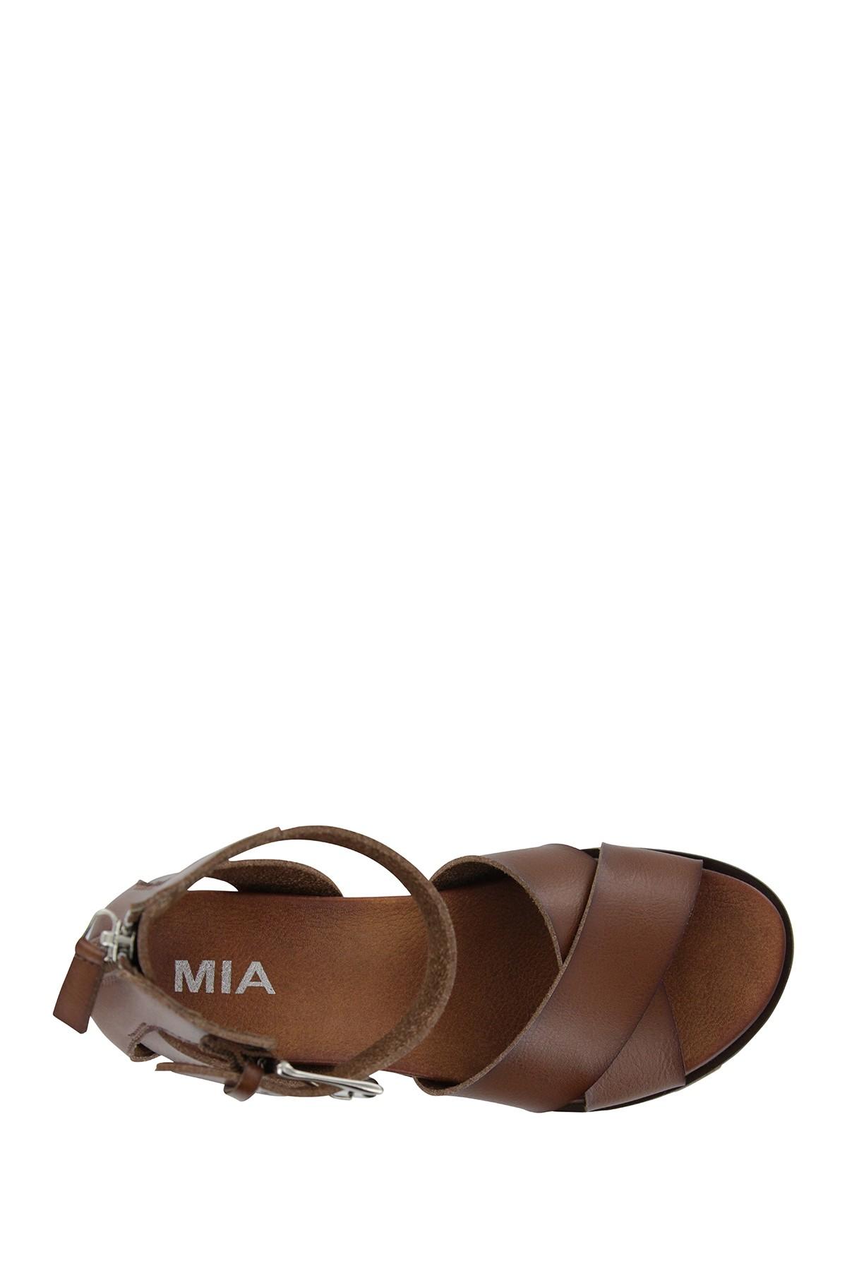 mia lauri platform wedge sandals