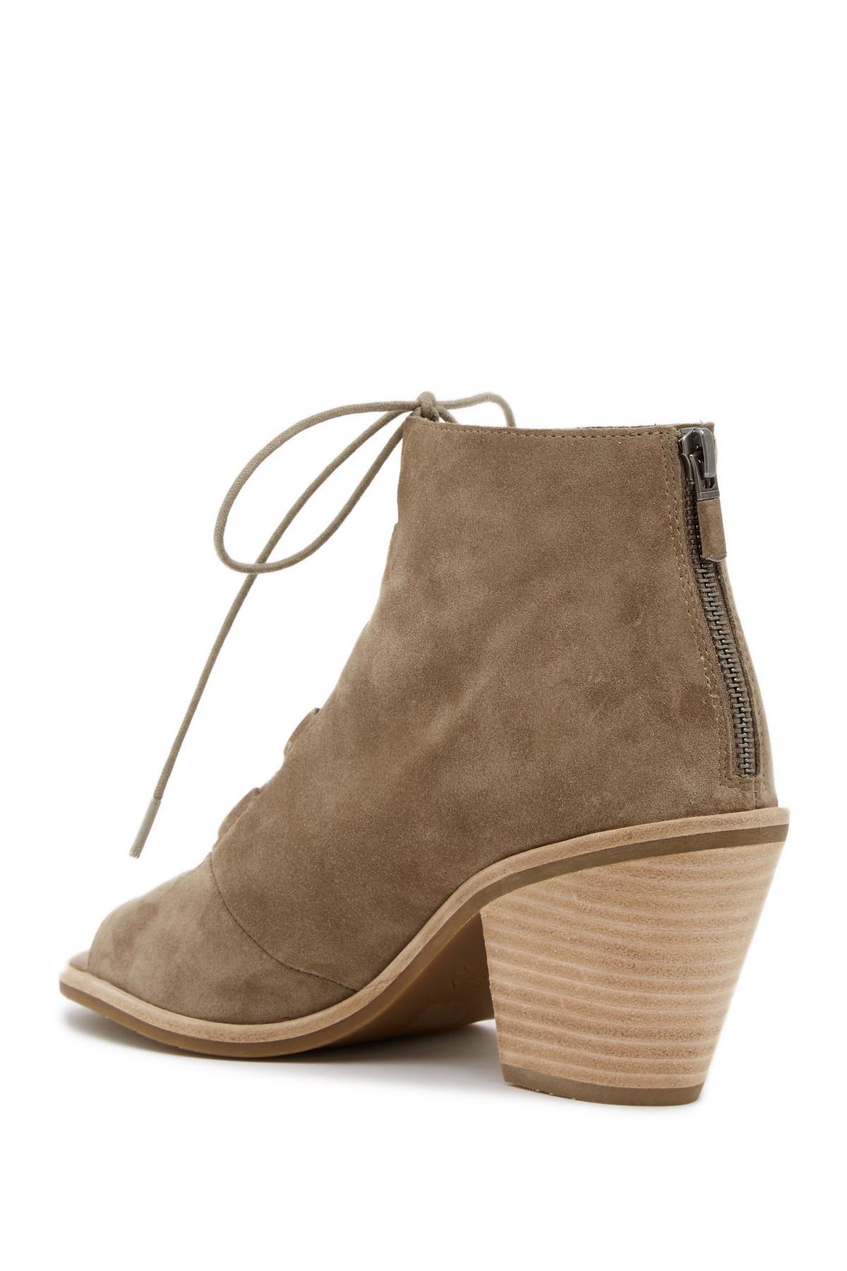 eileen fisher slew suede bootie