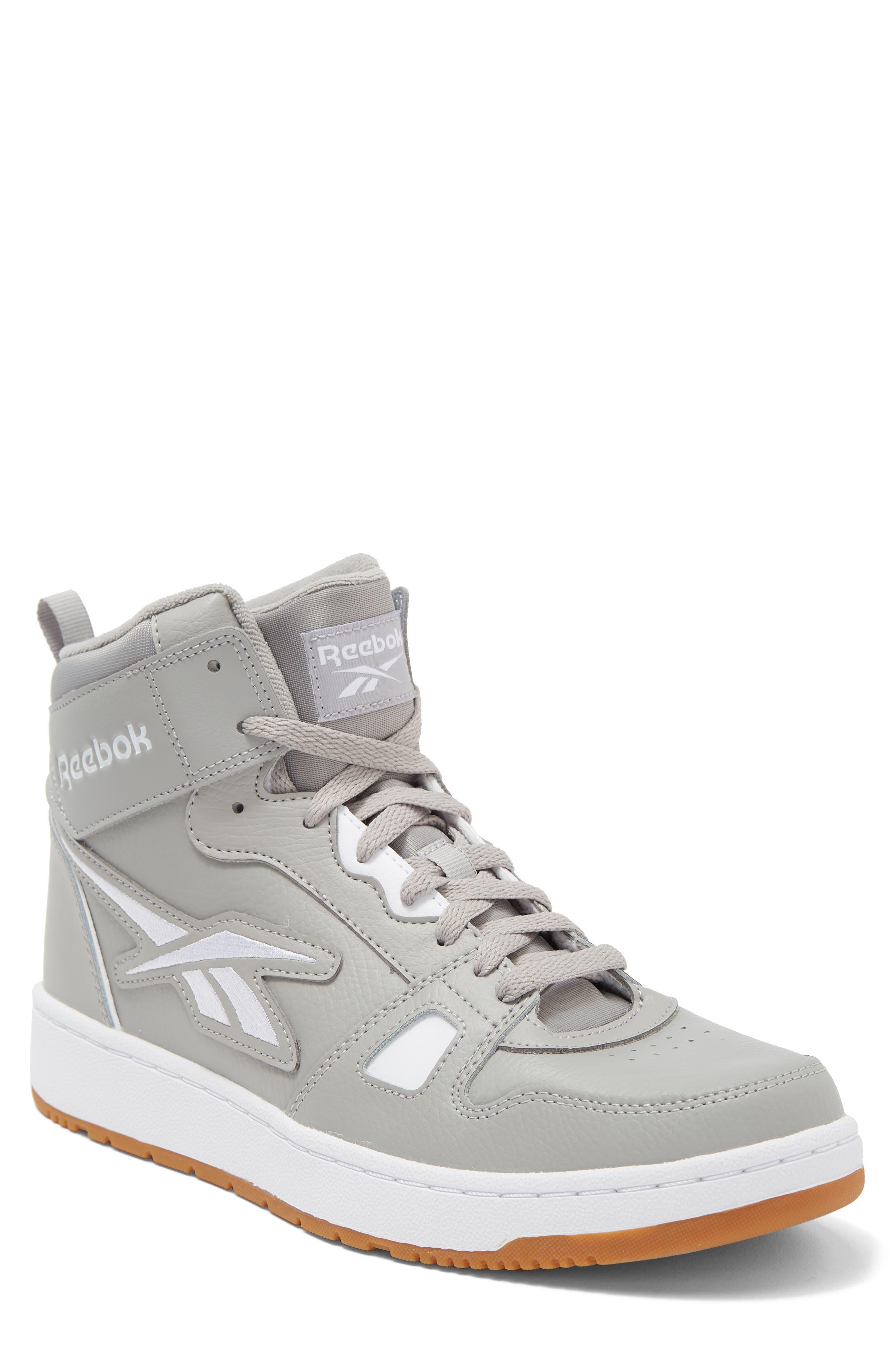 ret Krønike fryser Reebok Resonator Mid Cut Basketball Shoes In Grey/mgh Grey/ftwr White At  Nordstrom Rack in Gray for Men | Lyst