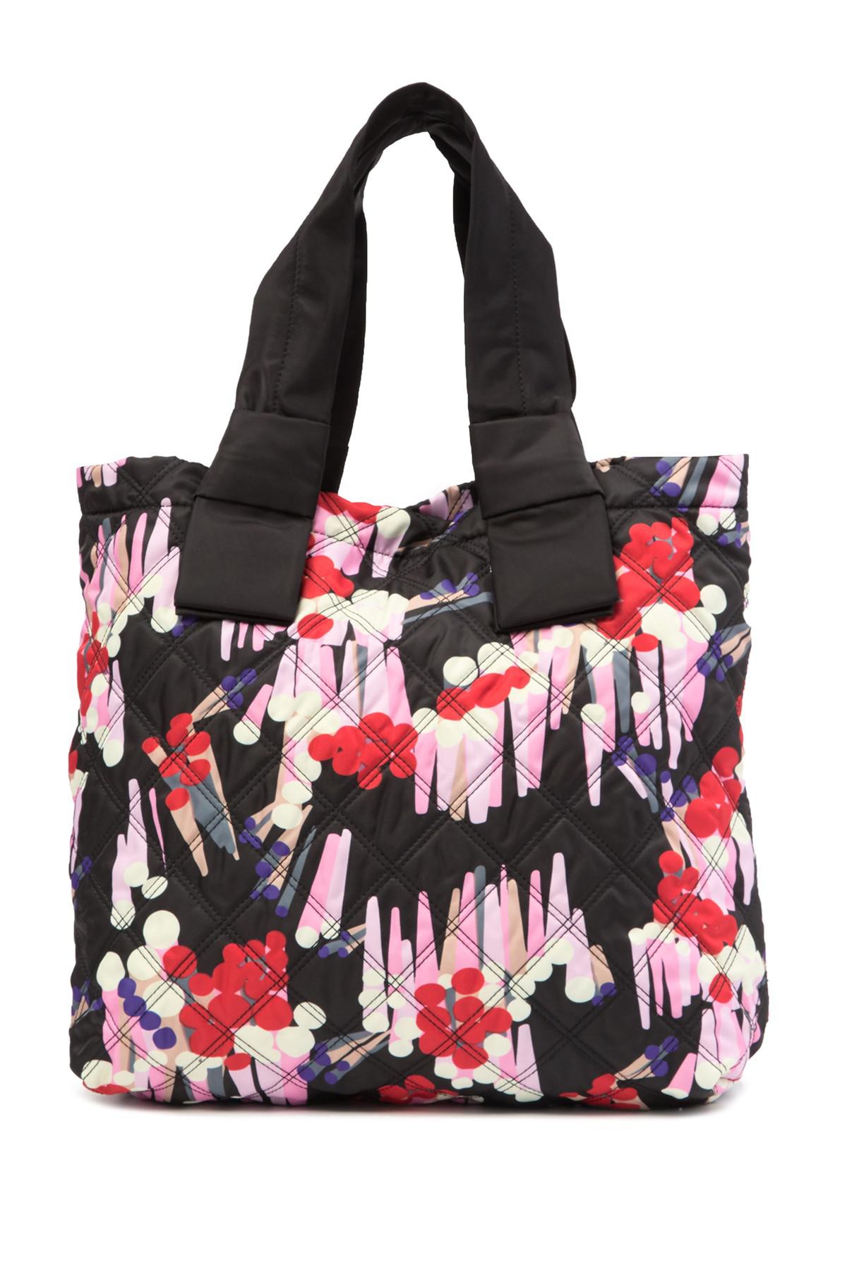 Marc Jacobs Synthetic Quilted Floral Tote Bag in Black Lyst
