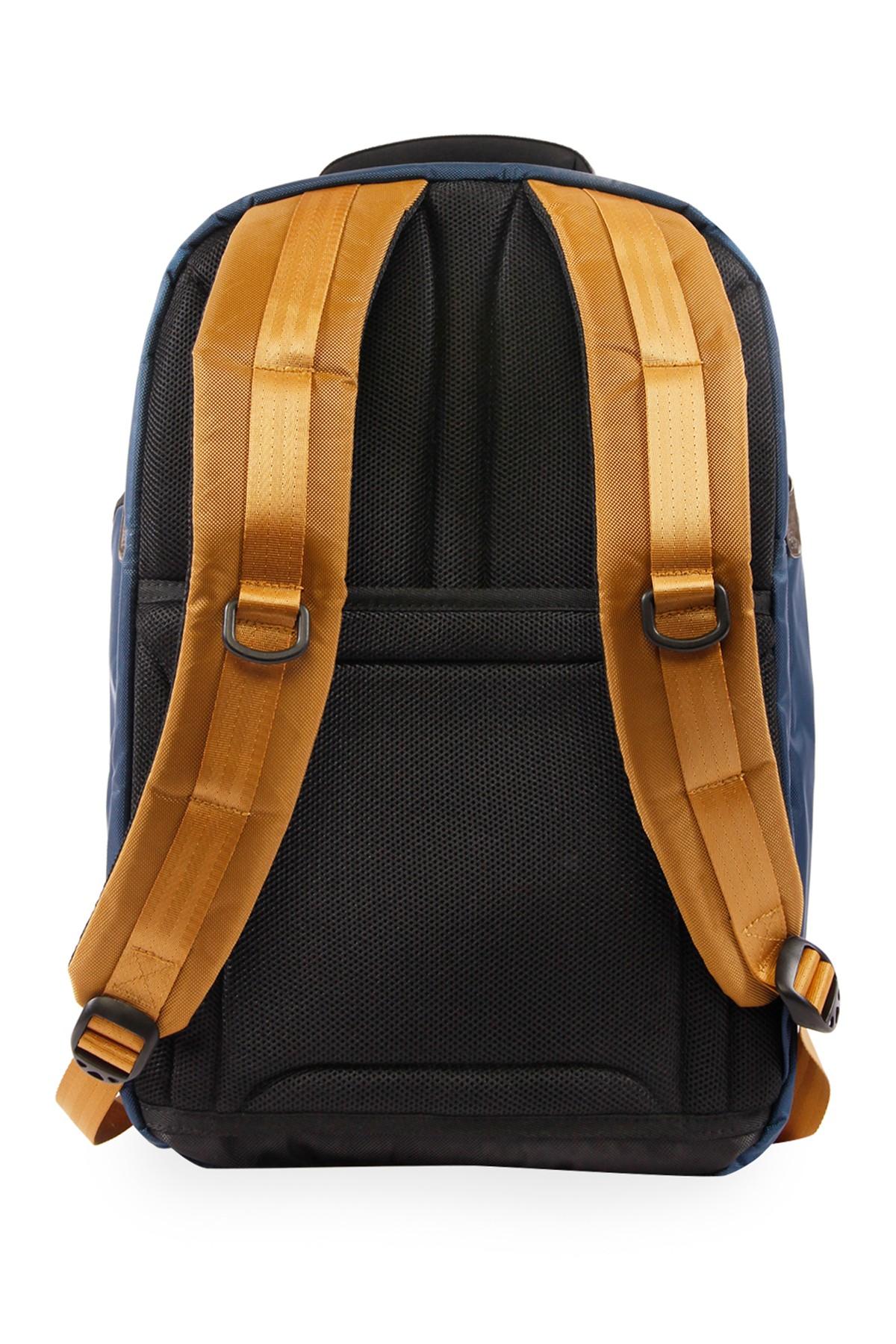 original penguin backpack in navy