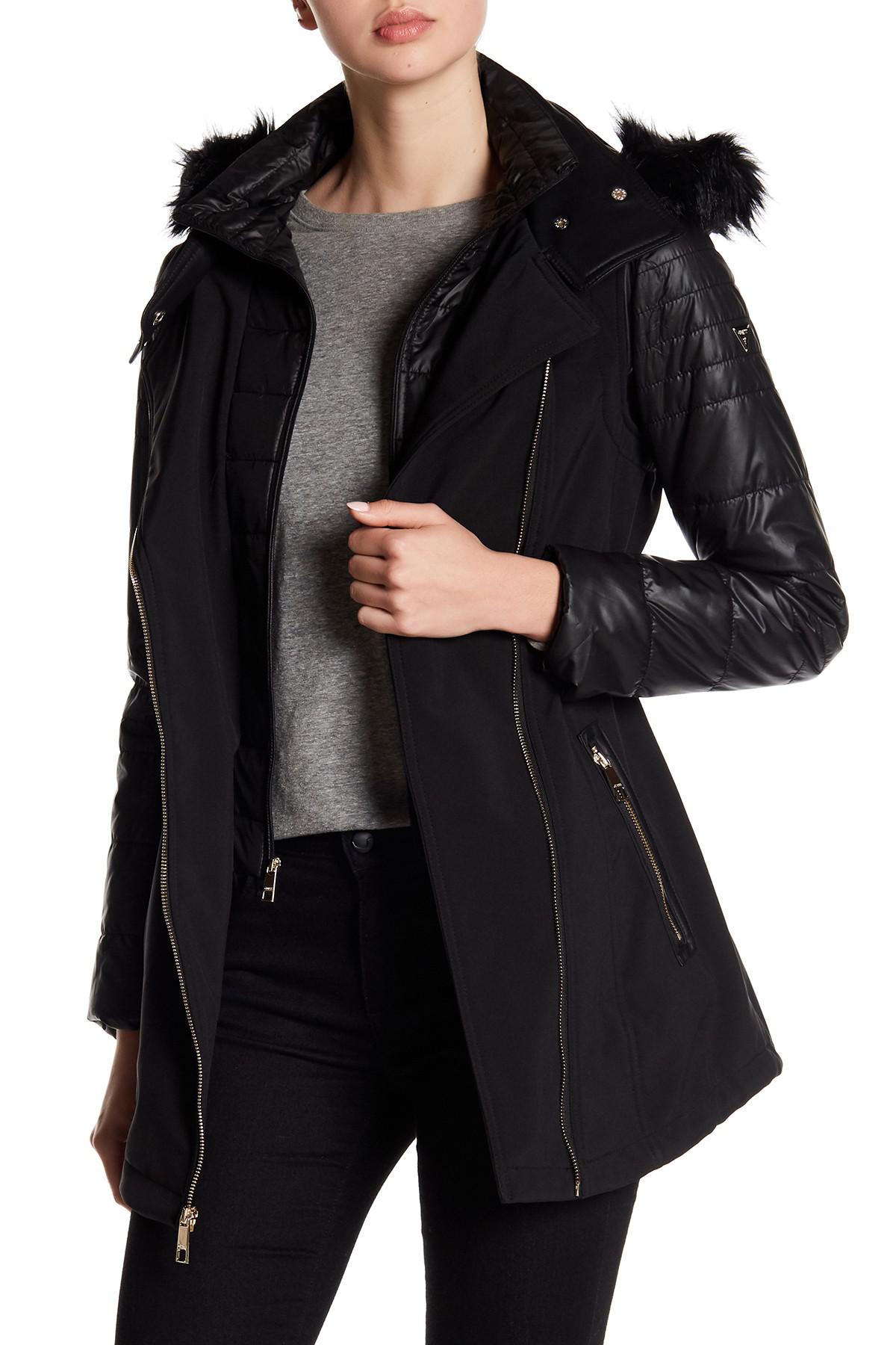 guess soft shell jacket