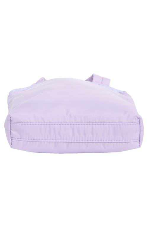 ★LeSportsac★ Lilac Shine Mini NS Tote Bag 3714C545 Lightweight Travel Tote Bags | Durable and Sporty Totes by