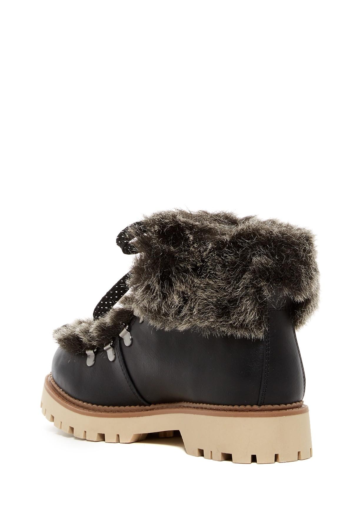 kilbourn faux fur booties