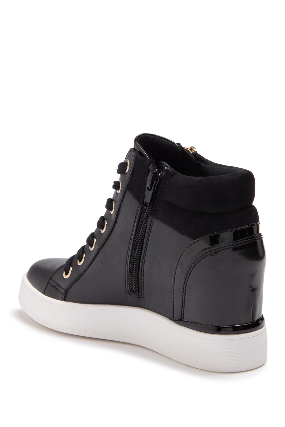 Aldo Wedge sneaker zwart casual uitstraling Schoenen Sneakers Wedge sneaker 