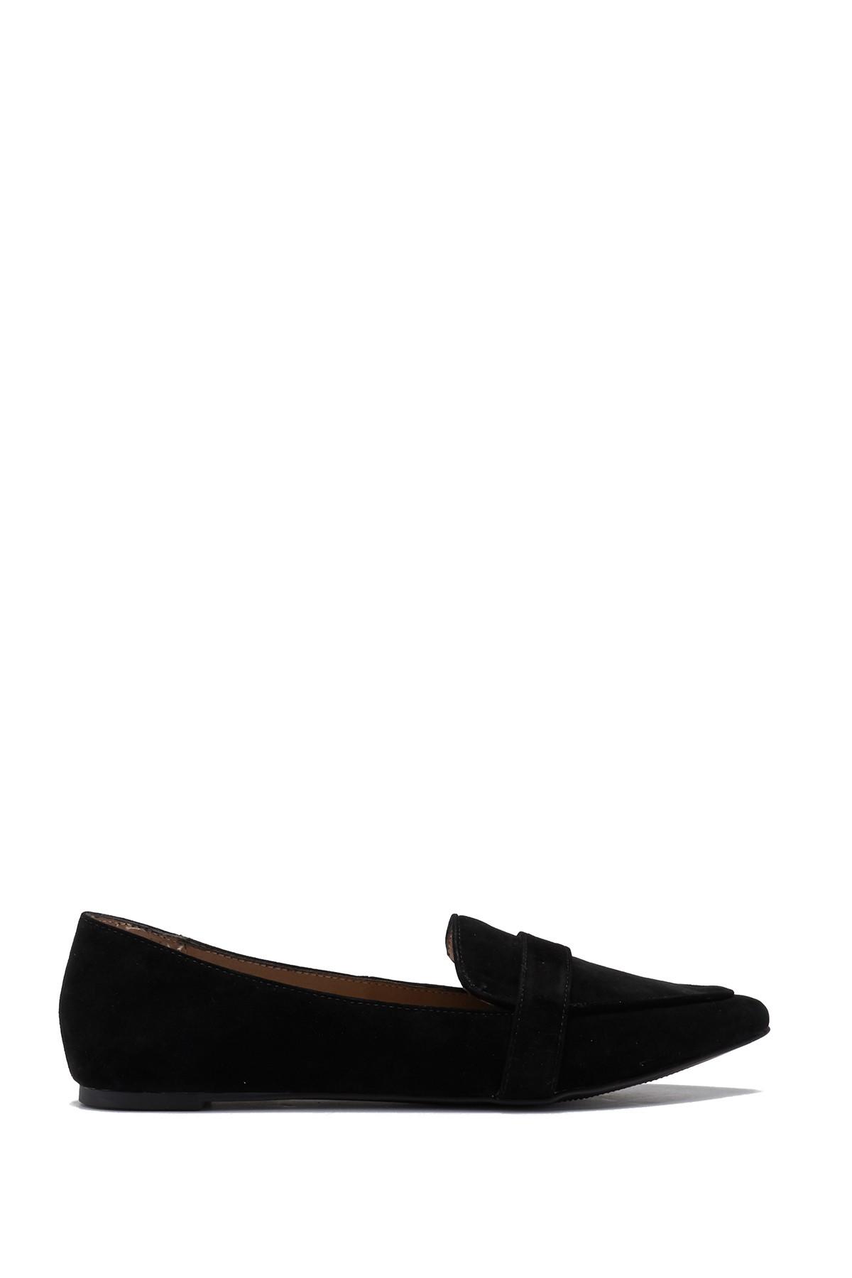 jainna suede penny loafer