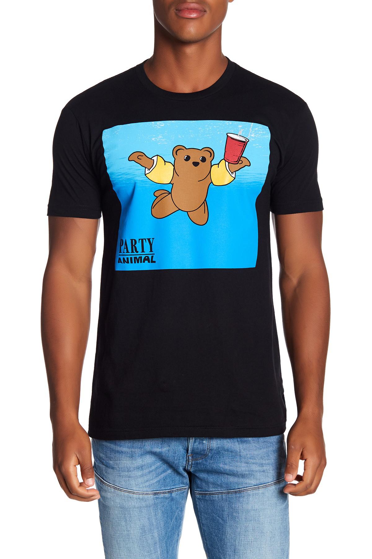 Riot Society Cotton Party Animal Tee in 