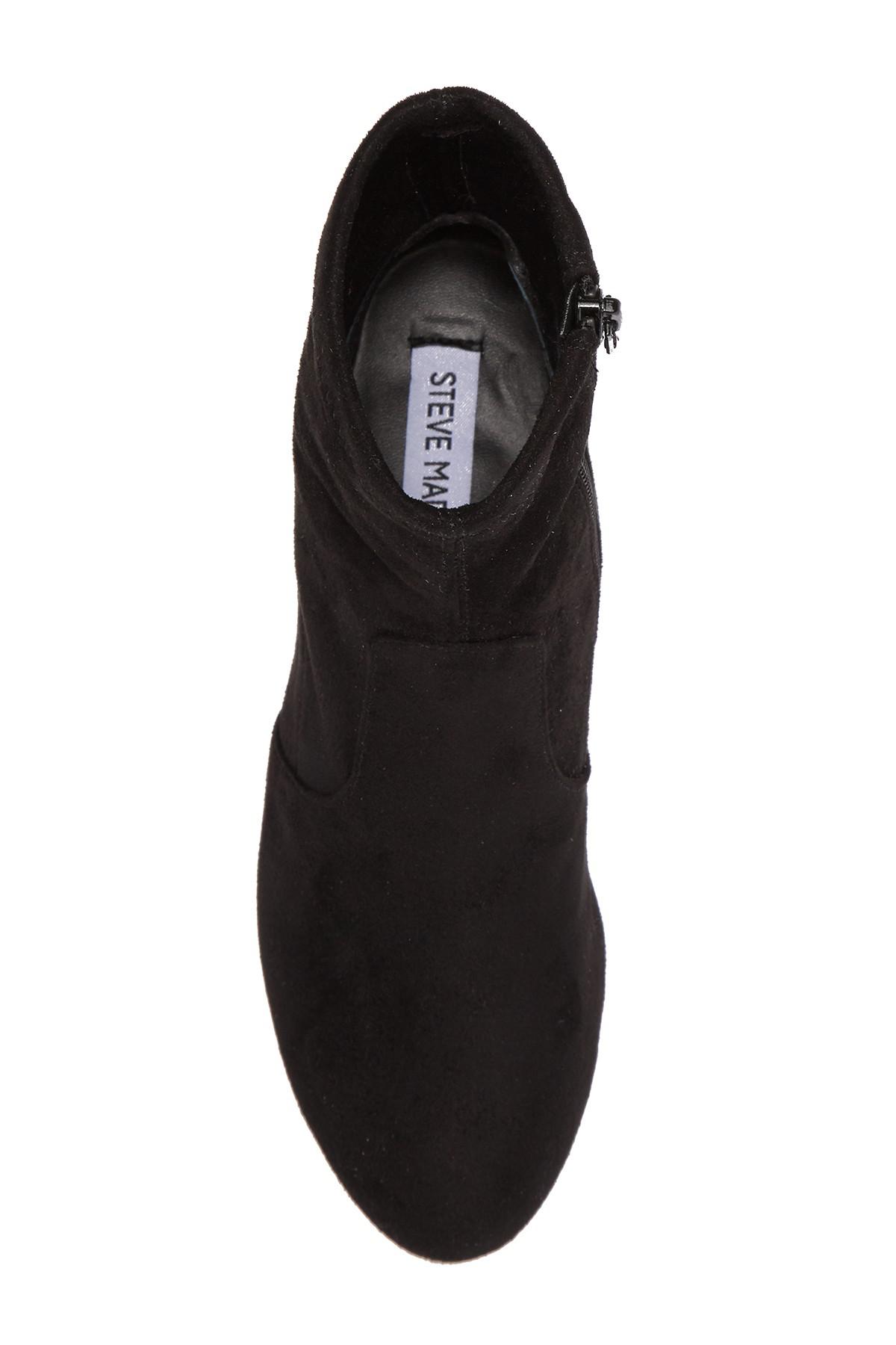 steve madden immense block heel boot