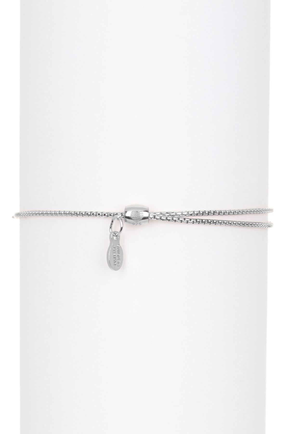 ALEX AND ANI Sterling Silver Wing Station Pull Chain Bracelet in Metallic |  Lyst