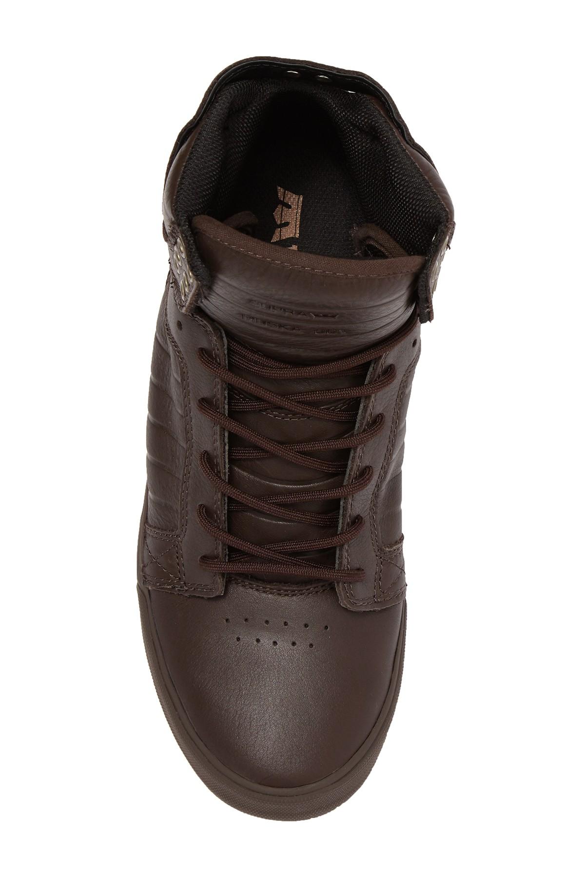 supra skytop leather