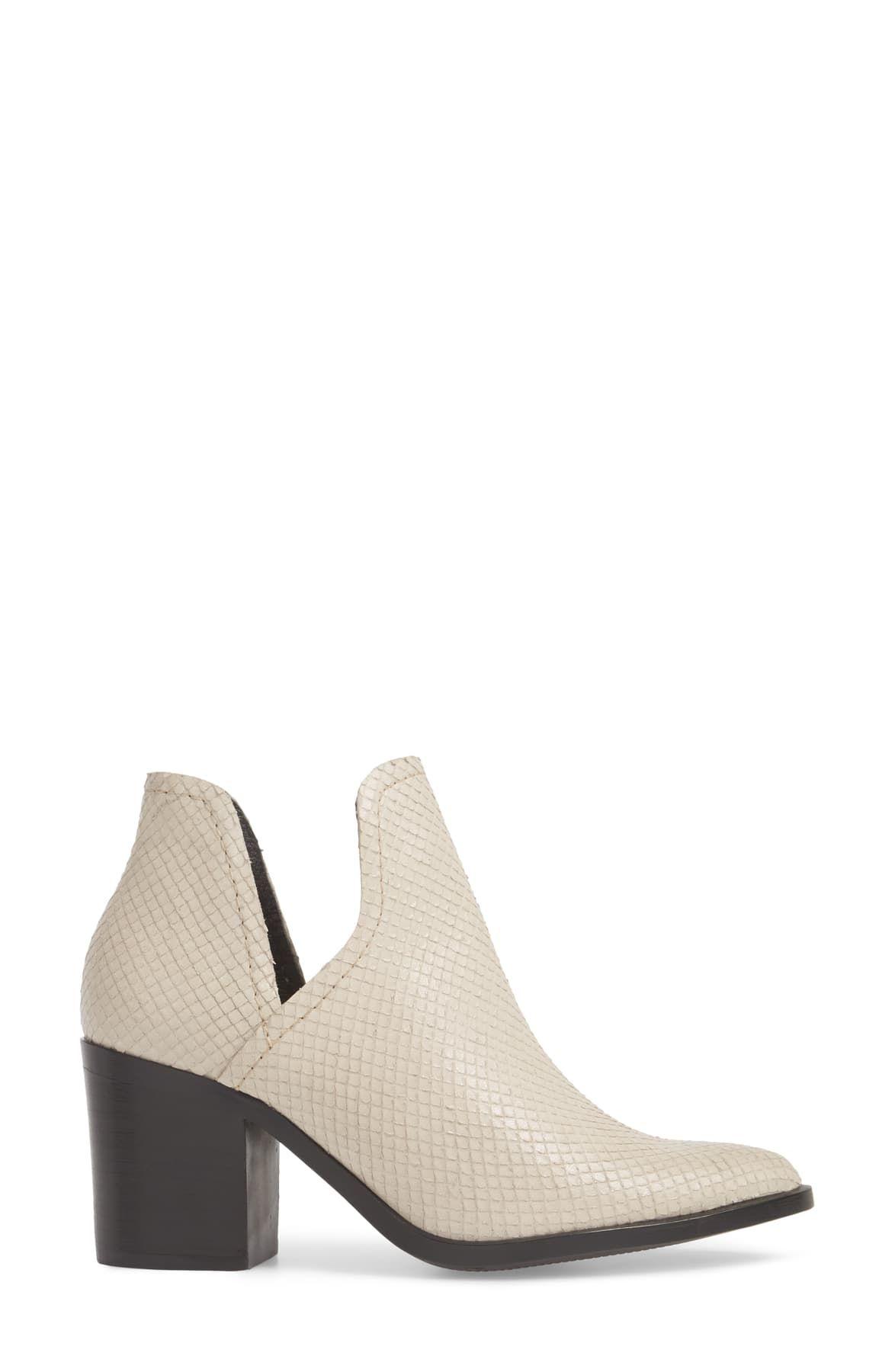 petra open side bootie steve madden