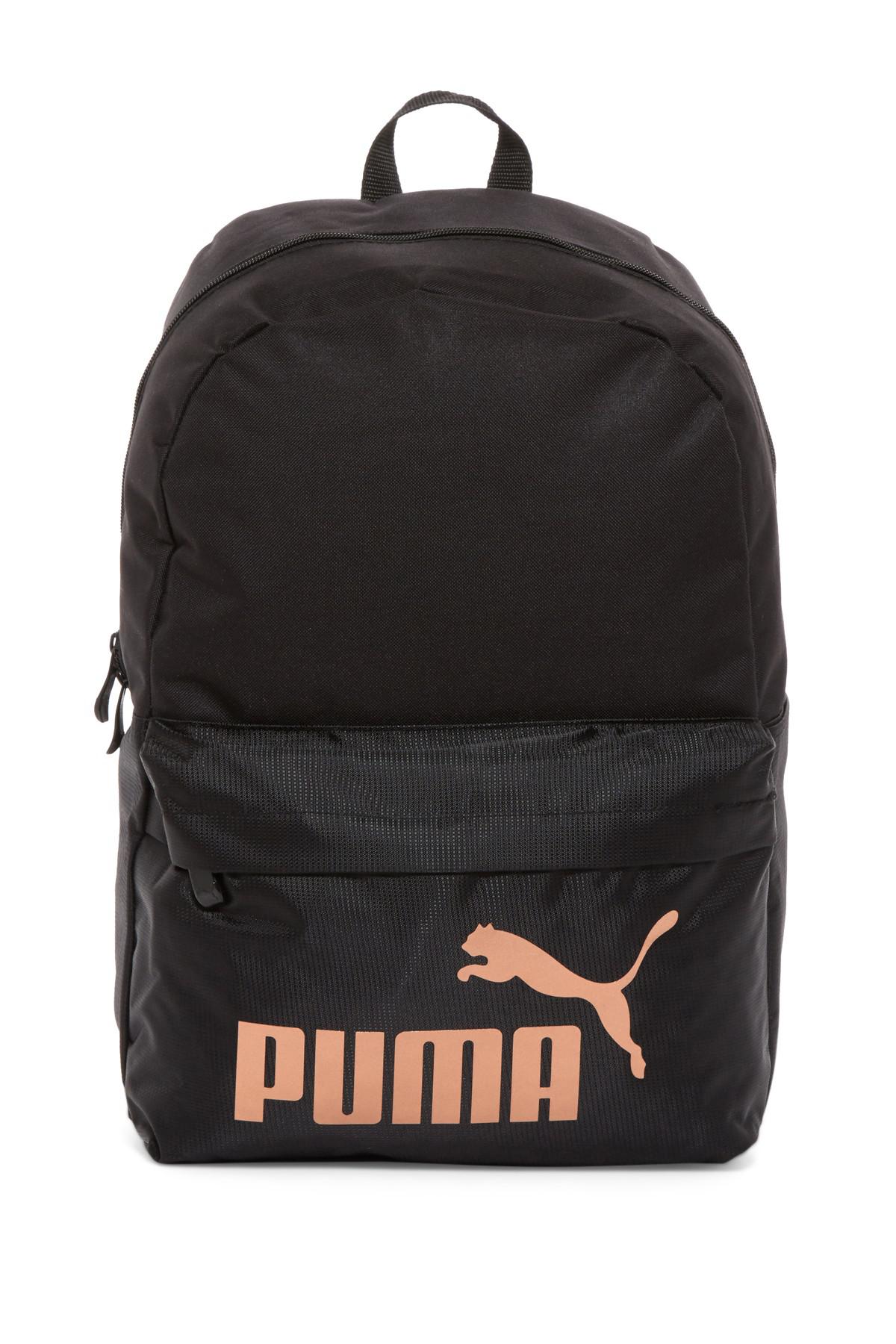 puma backpack gold