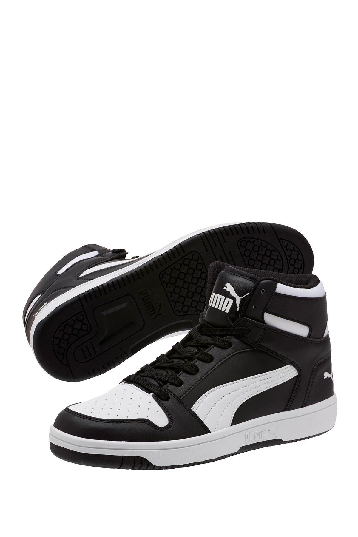 PUMA Rebound Layup Sneakers in Black/White (Black) for Men - Save 63% - Lyst