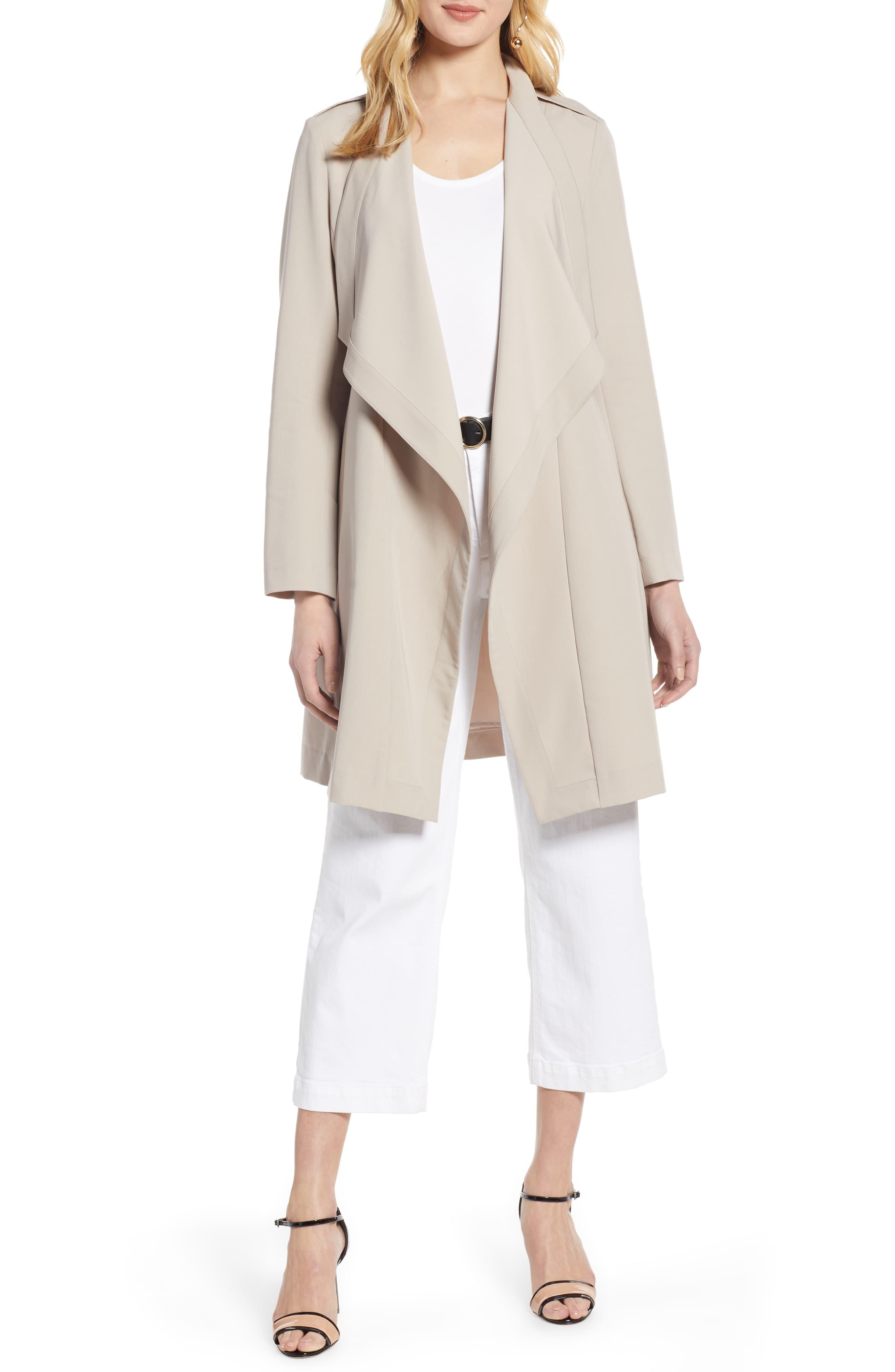 halogen belted lightweight jacket