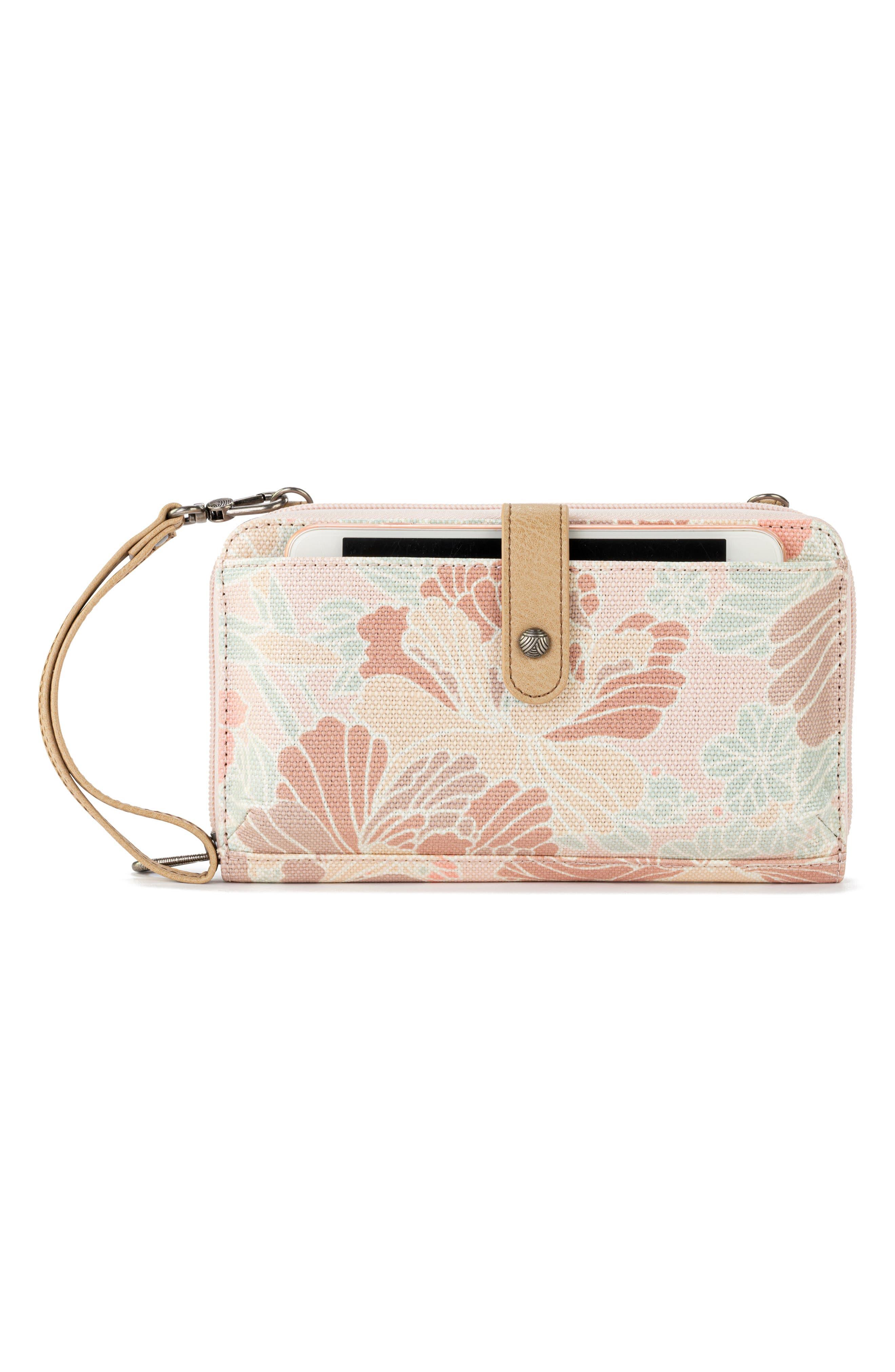 Sakroots Artist Circle Large Smartphone Crossbody Bag in Natural Lyst