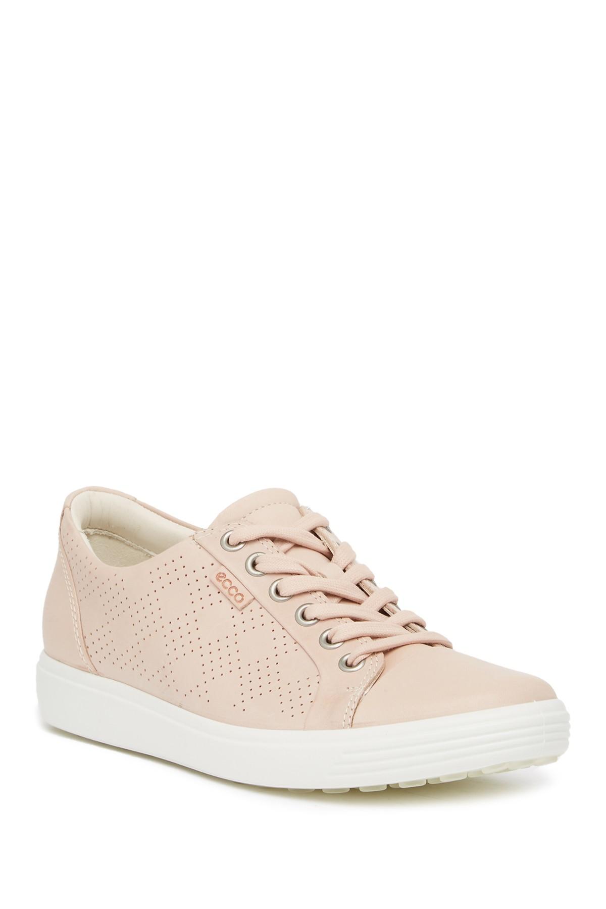 ecco soft 7 perforated sneaker