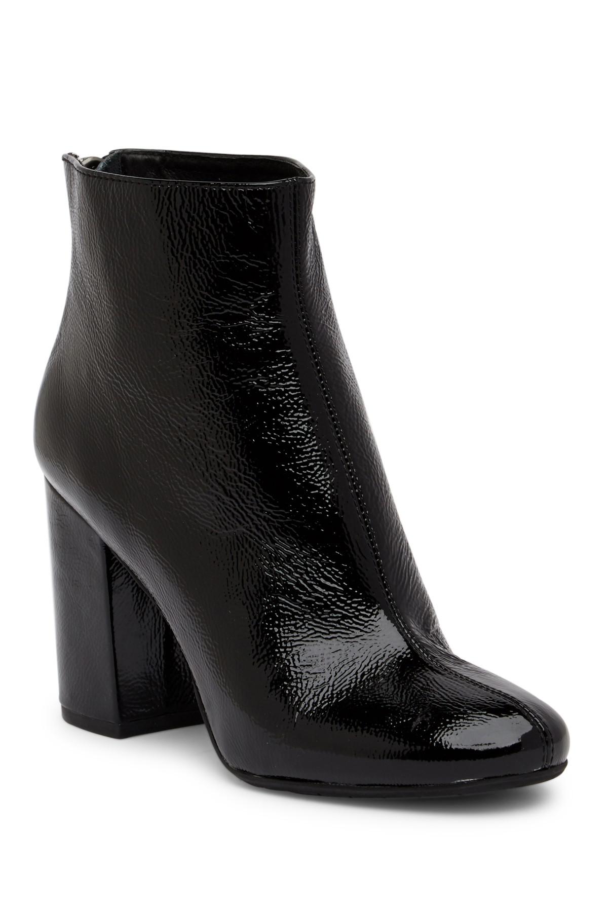 kenneth cole patent leather boots