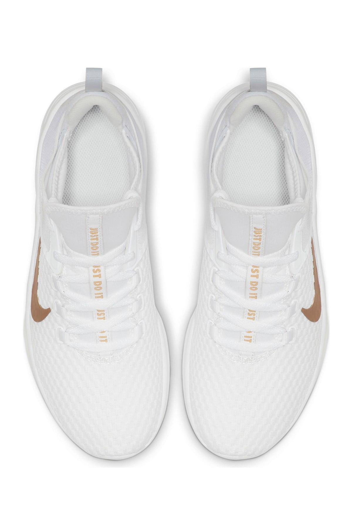 nike air bella white and gold
