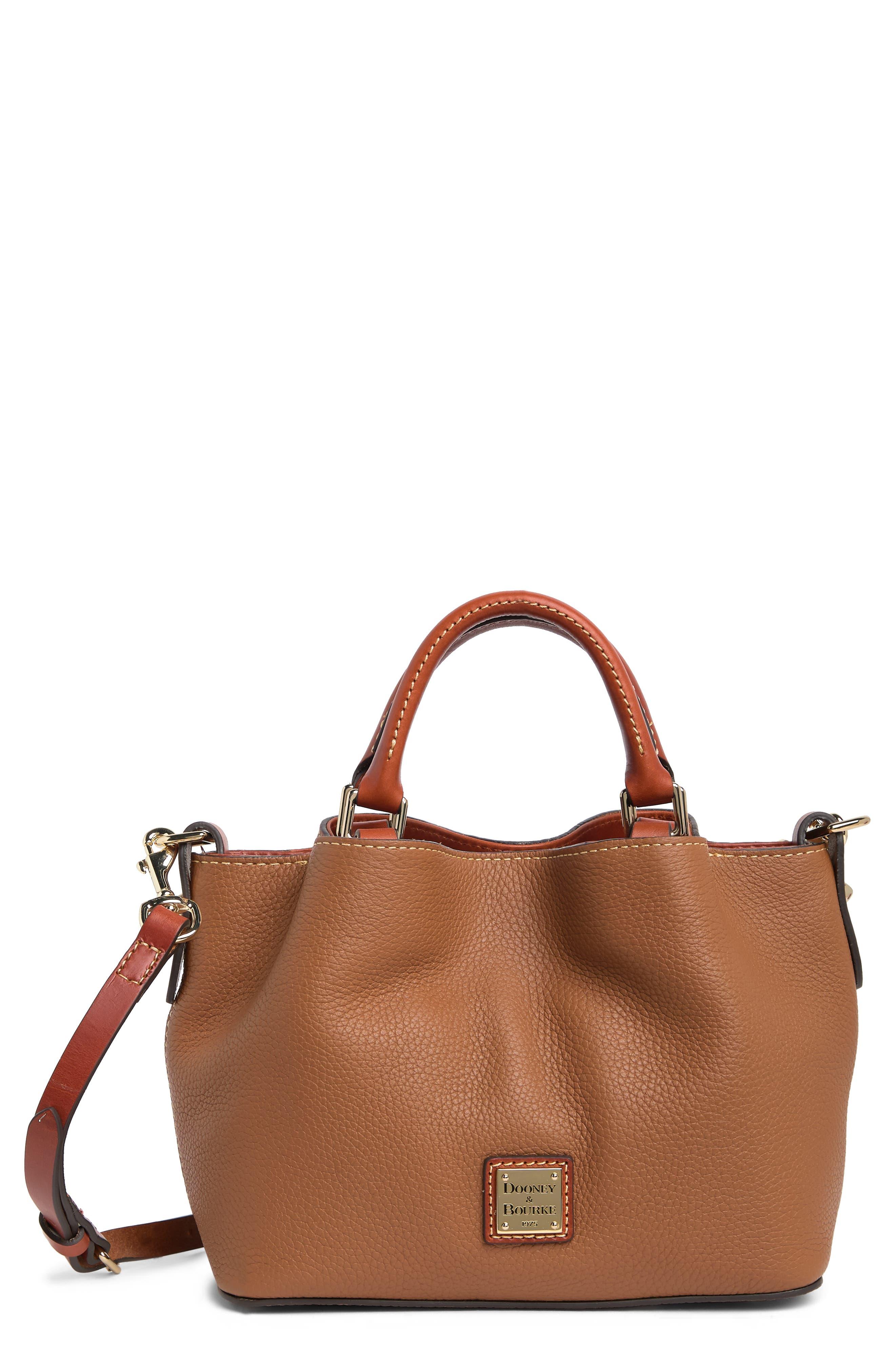 Dooney Bourke Mini Barlow Convertible Leather Top Handle Bag