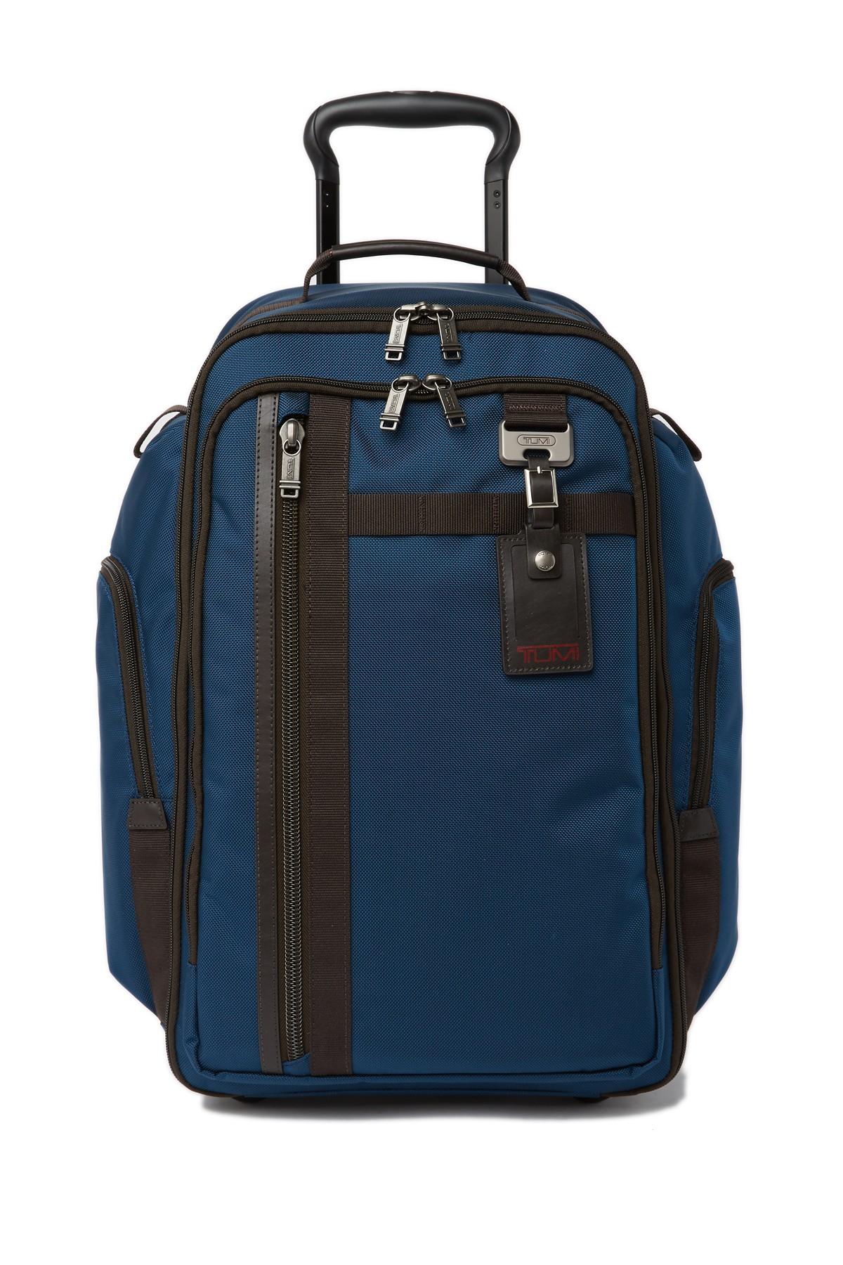 Tumi Synthetic Ashworth Wheeled Backpack in Blue for Men - Lyst