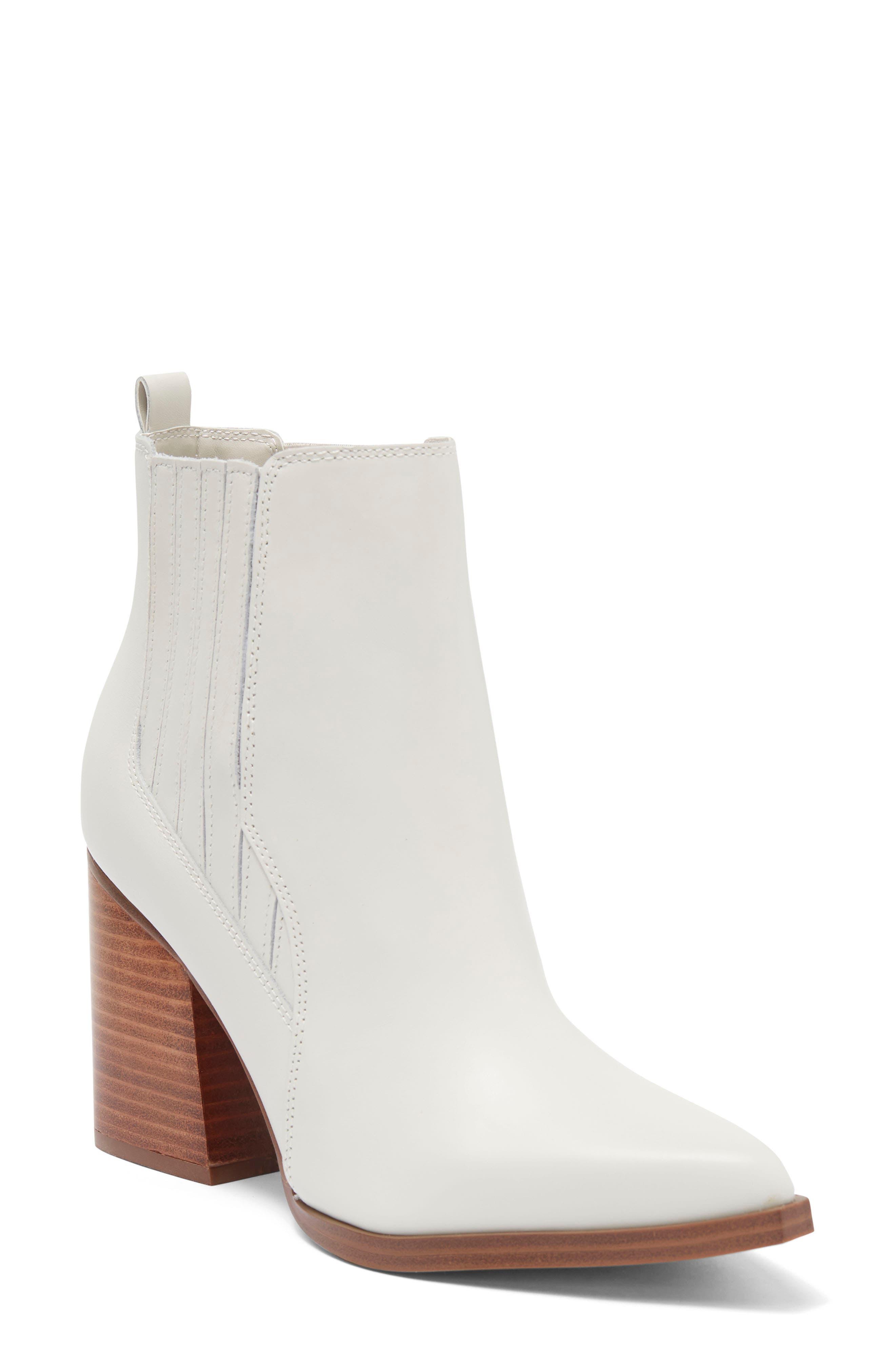 Marc fisher cheap white ankle boots