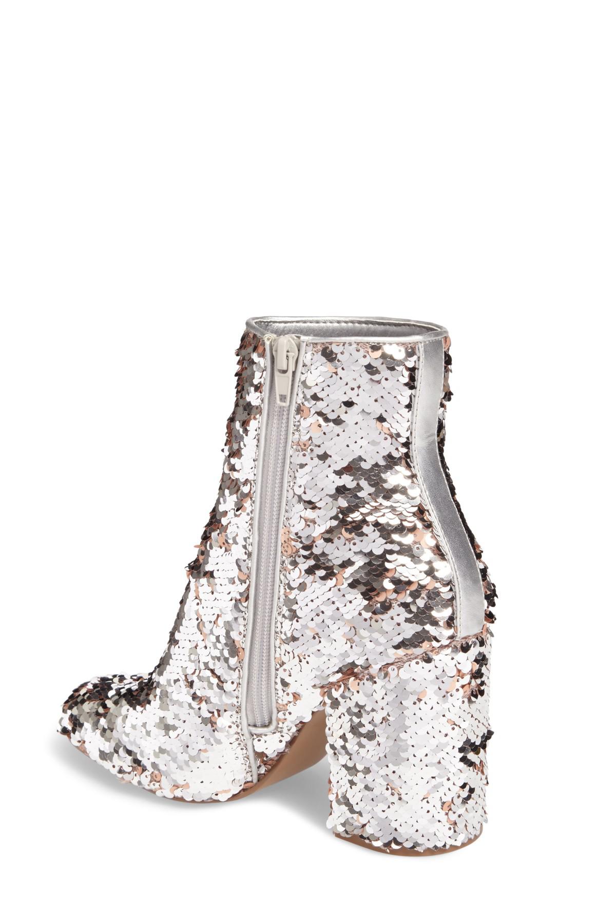 steve madden sequin boots
