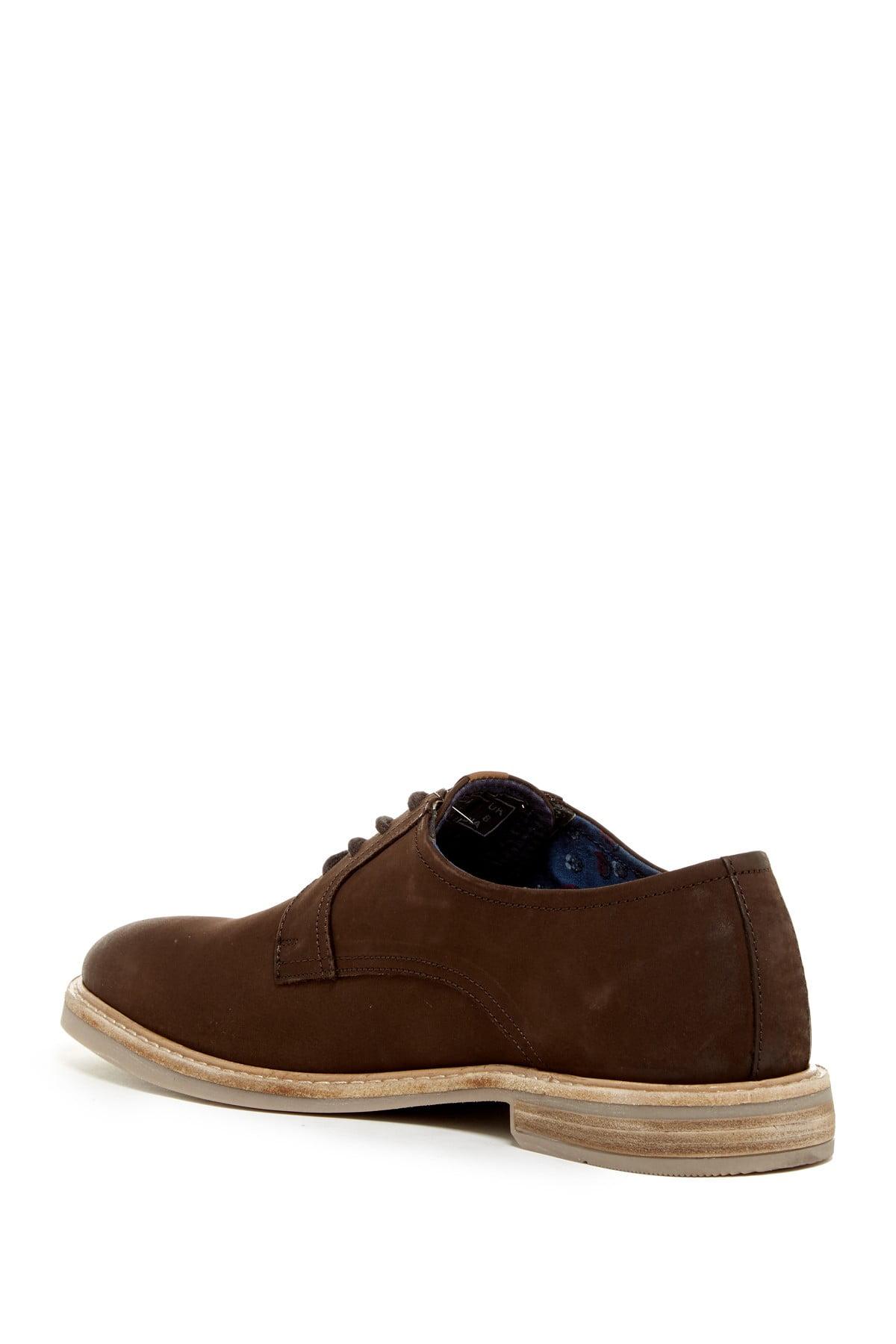 ben sherman brent plain toe leather derby