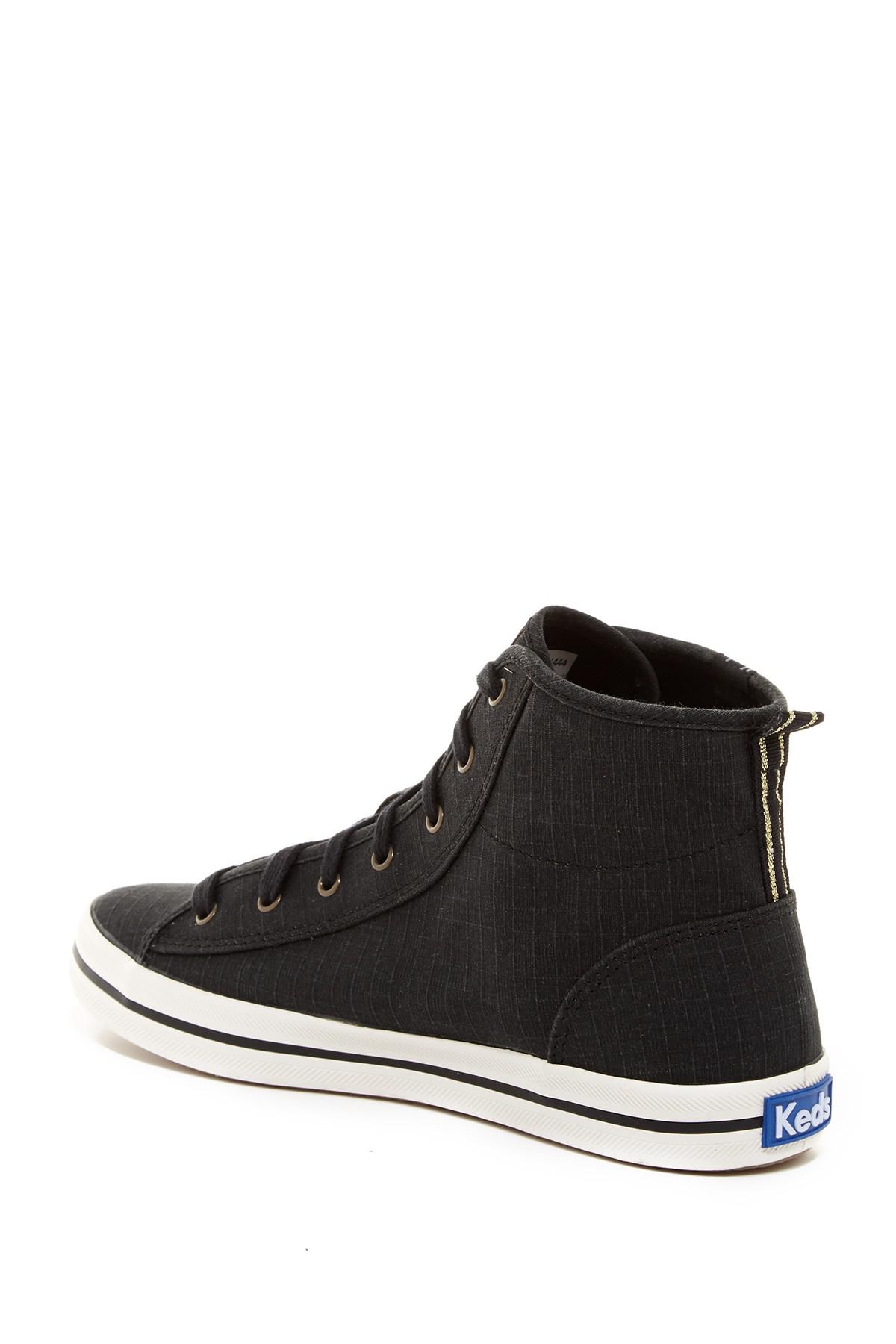 Keds Kickstart Hightop Sneaker in Black Lyst