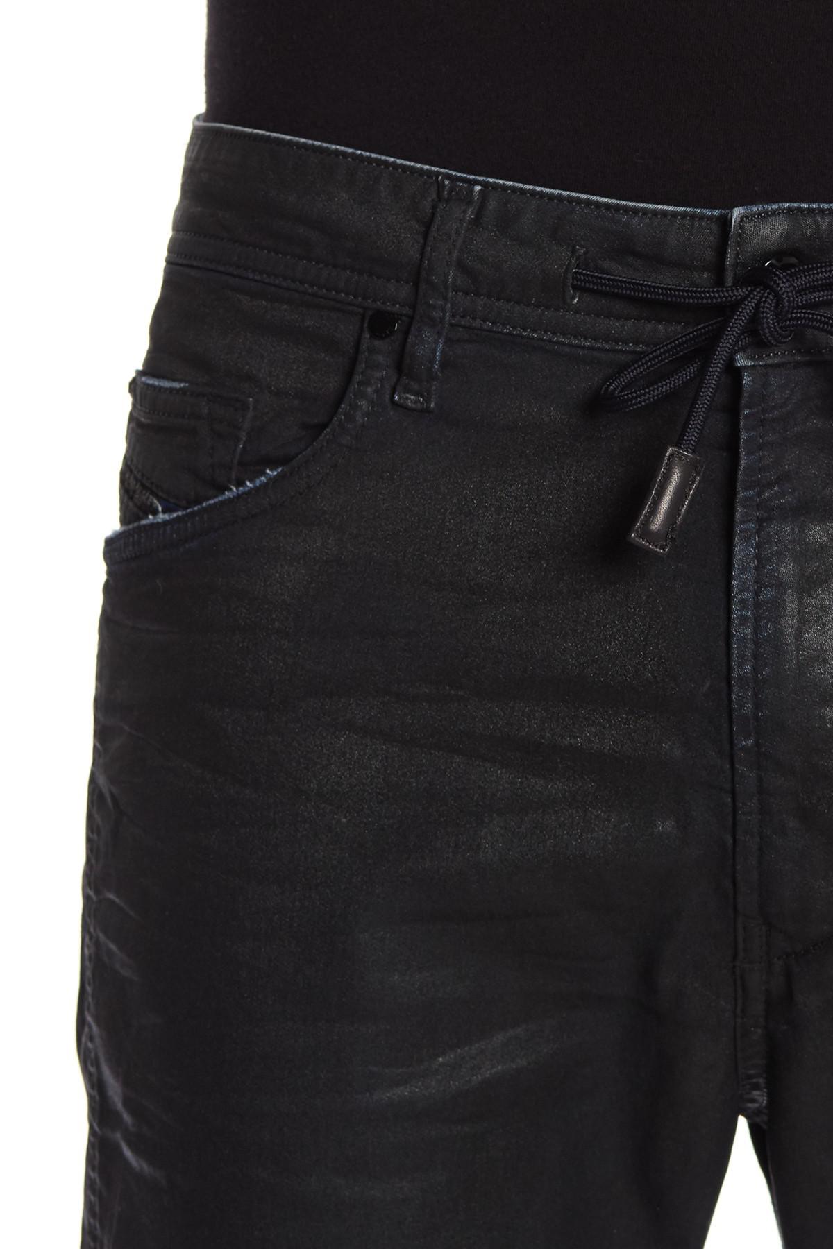 DIESEL Narrot Waxed Jogger Jeans in Blue for Men Lyst