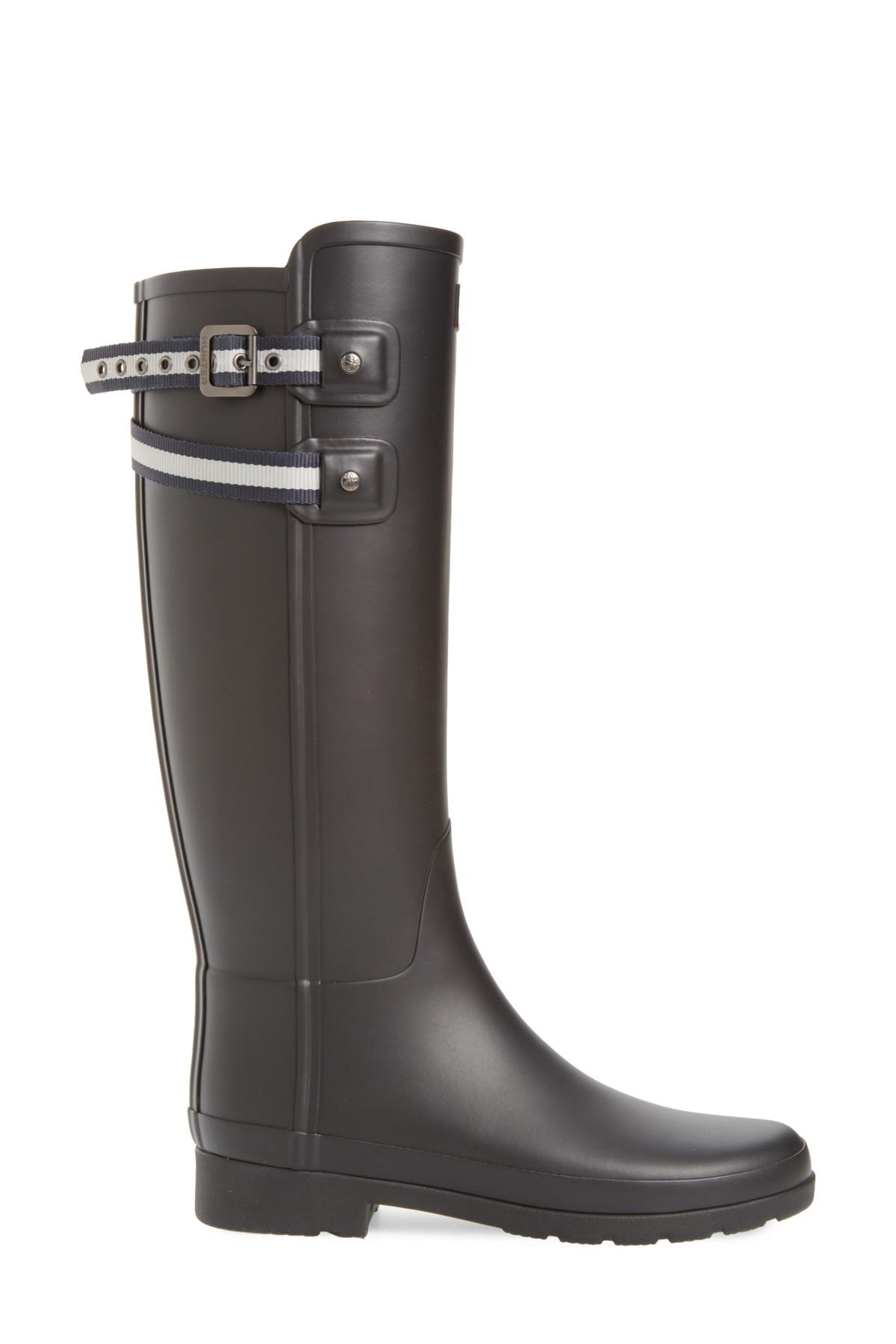 original refined matte rain boot hunter