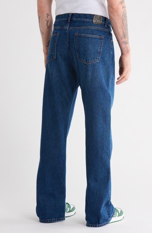 デニム・ジーパン Off-White Straight-Leg Blue Trousers Off-White c/o Virgil Abloh Straight-leg jeans for Men