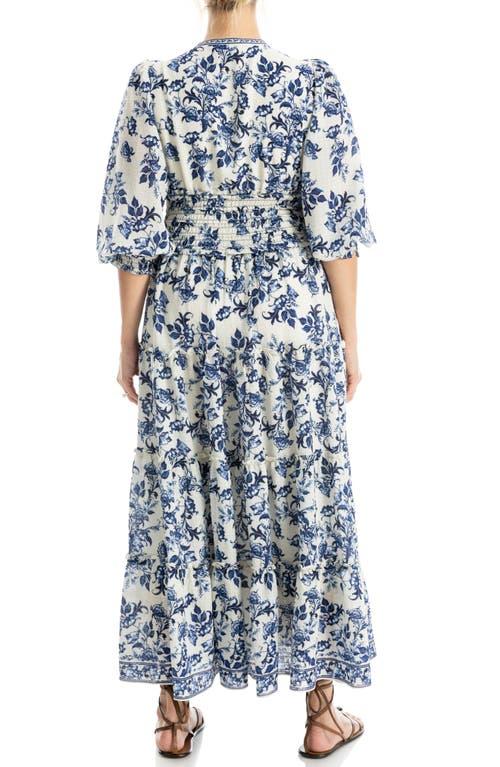 sachin and babi light blue dress Lily Smocked Drop Waist Maxi Dress Pink