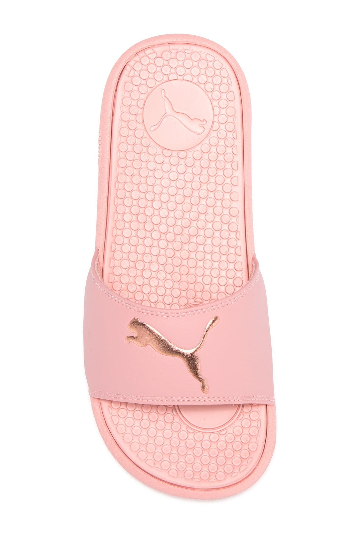 puma sandals pink