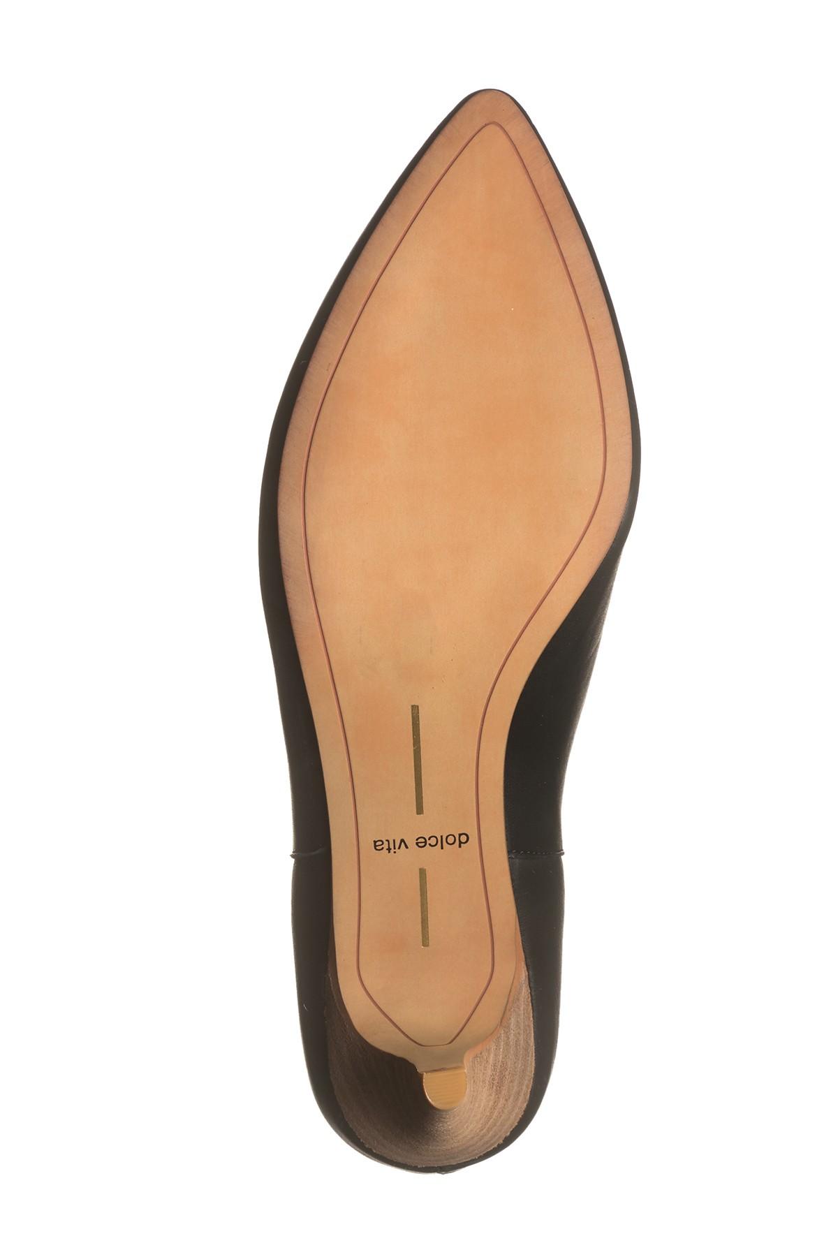 dolce vita deedee kitten heel boot