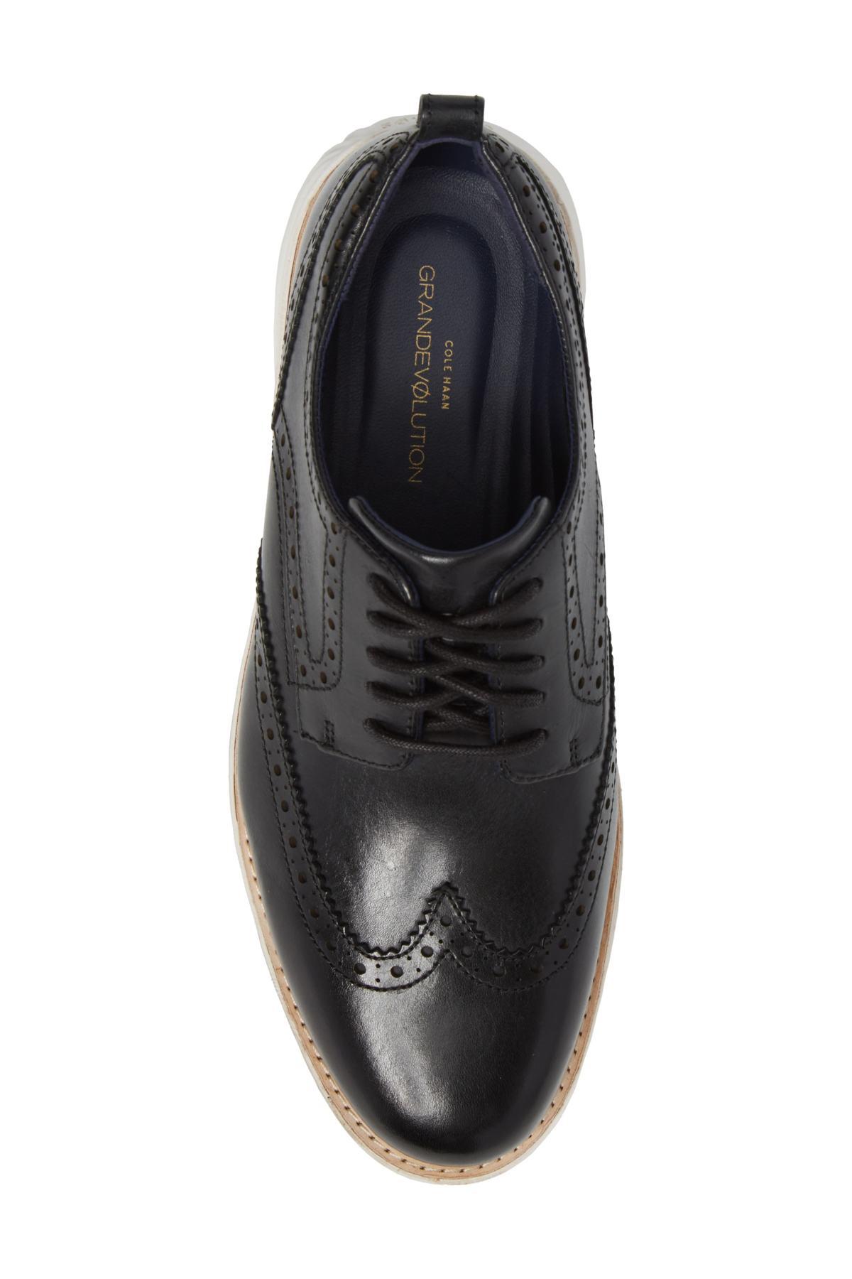 cole haan evolution wingtip