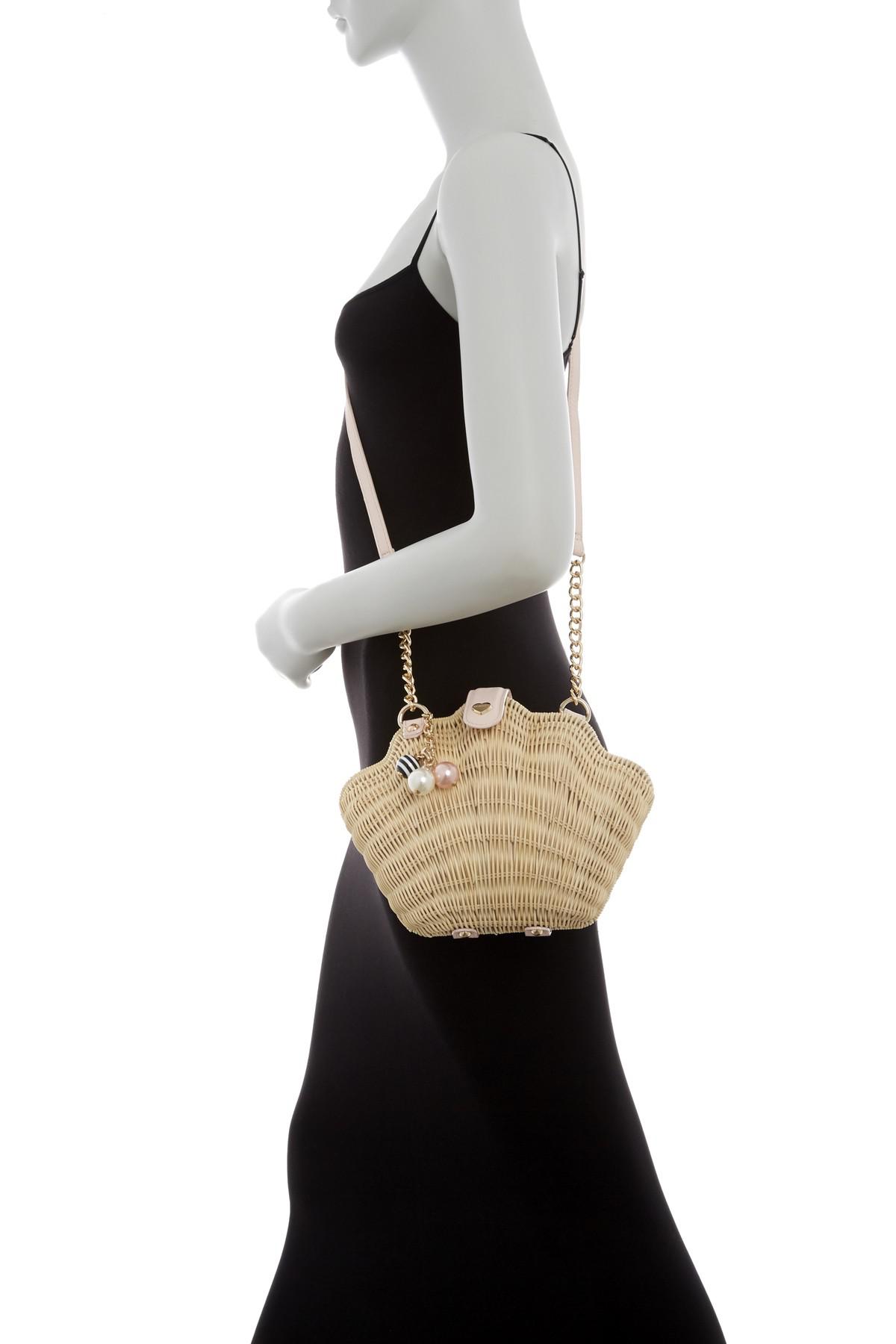 betsey johnson shell bag