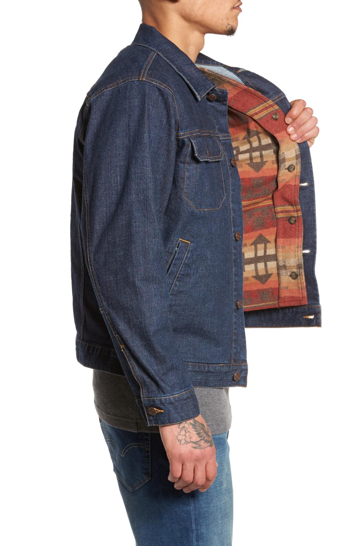 pendleton trucker jacket