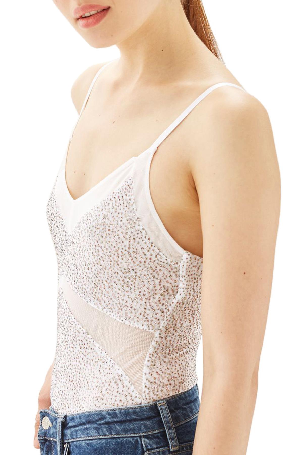 topshop white bodysuit
