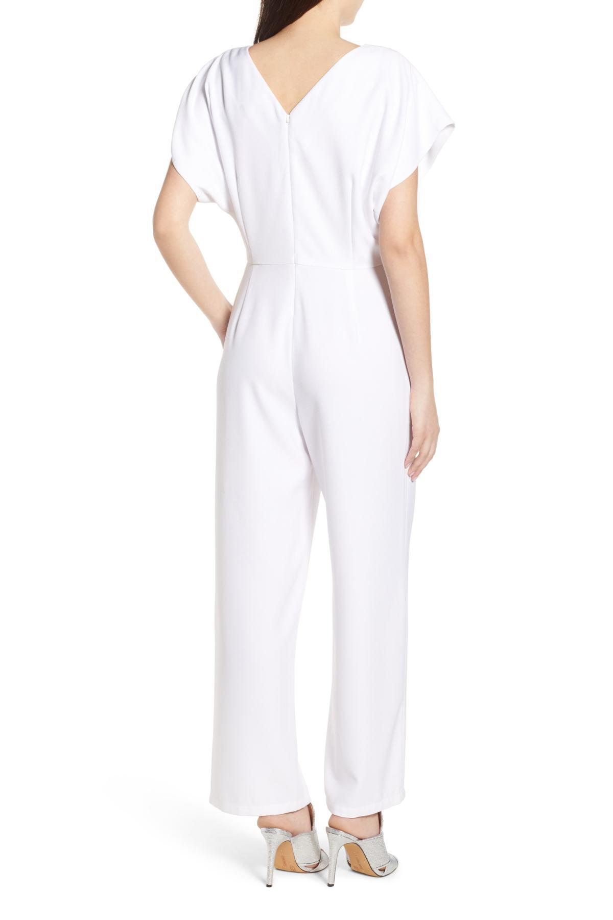 leith white jumpsuit