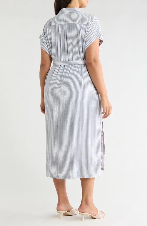 knee length dresses for ladies Knit Strapeless Stripe Tube Maxi Dress Black White Stripe / Xs
