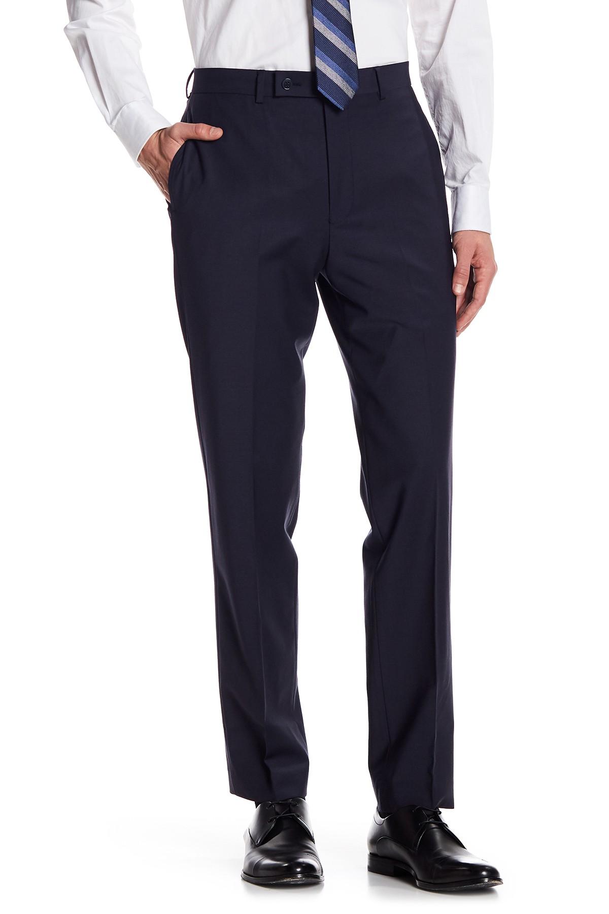 Calvin Klein Navy Wool Suit Suit Separate Pants 3034" Inseam in Blue