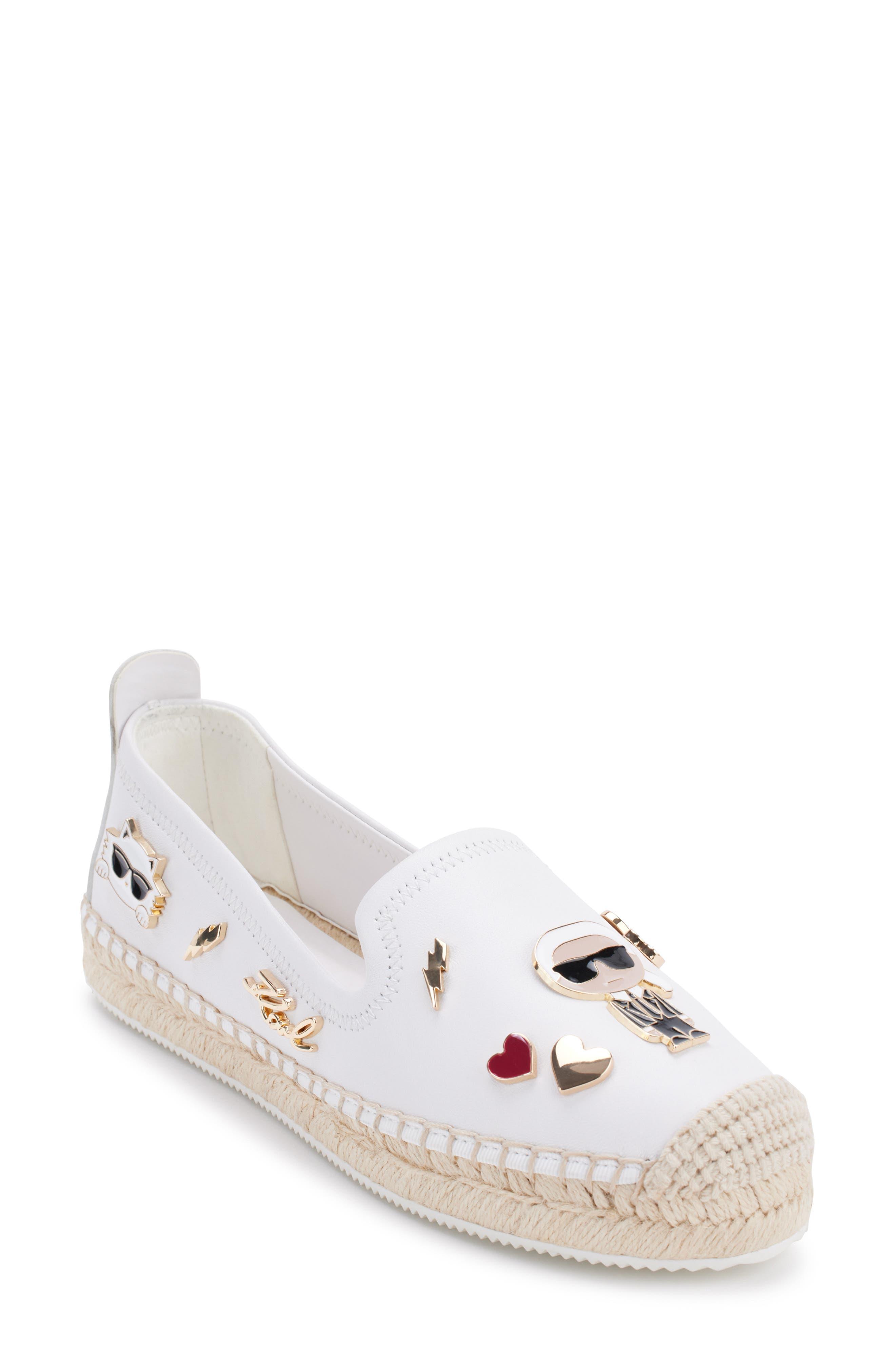 Karl lagerfeld shoes flats sale